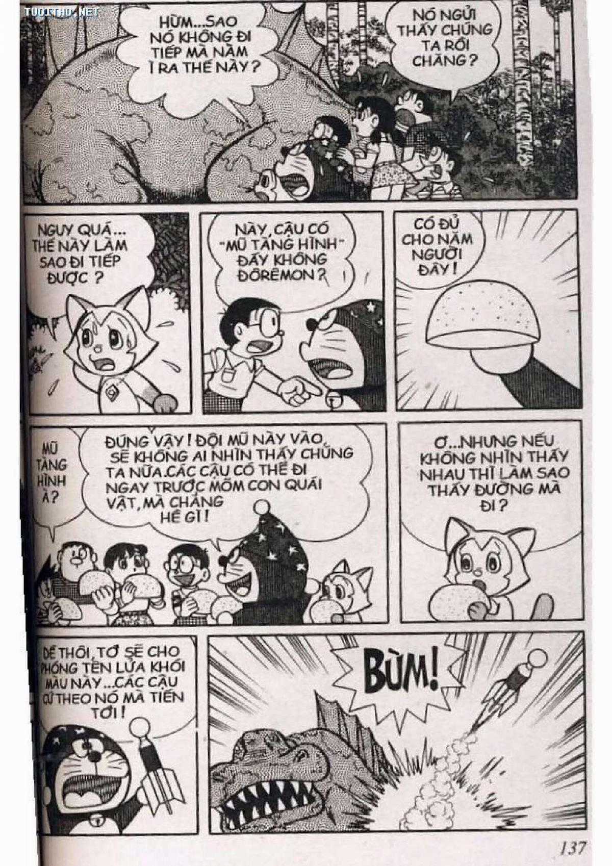 Doraemon Truyện Dài Tập 5: Nobita Lạc Vào Xứ Quỷ Chapter 5 trang 137