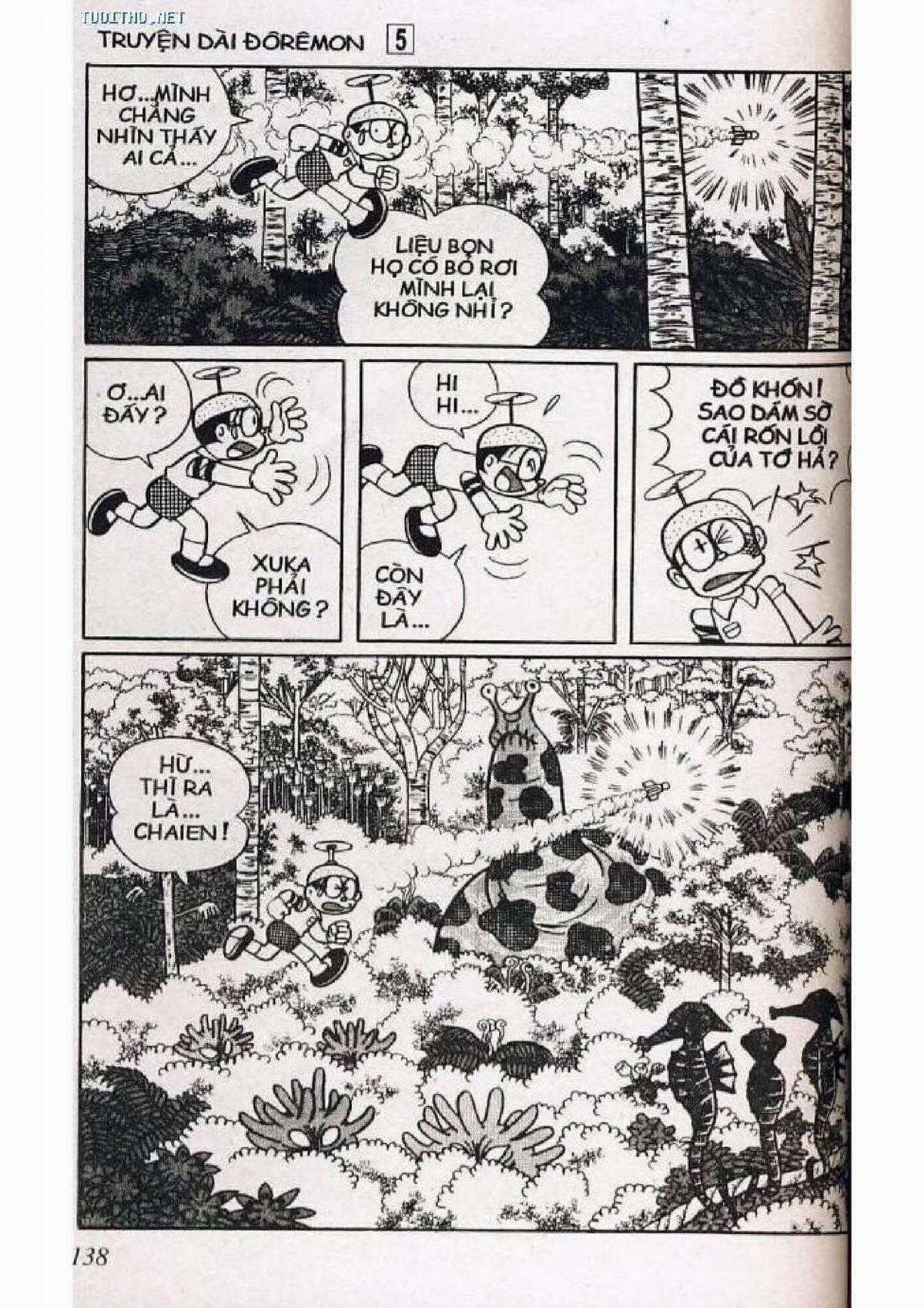 Doraemon Truyện Dài Tập 5: Nobita Lạc Vào Xứ Quỷ Chapter 5 trang 138