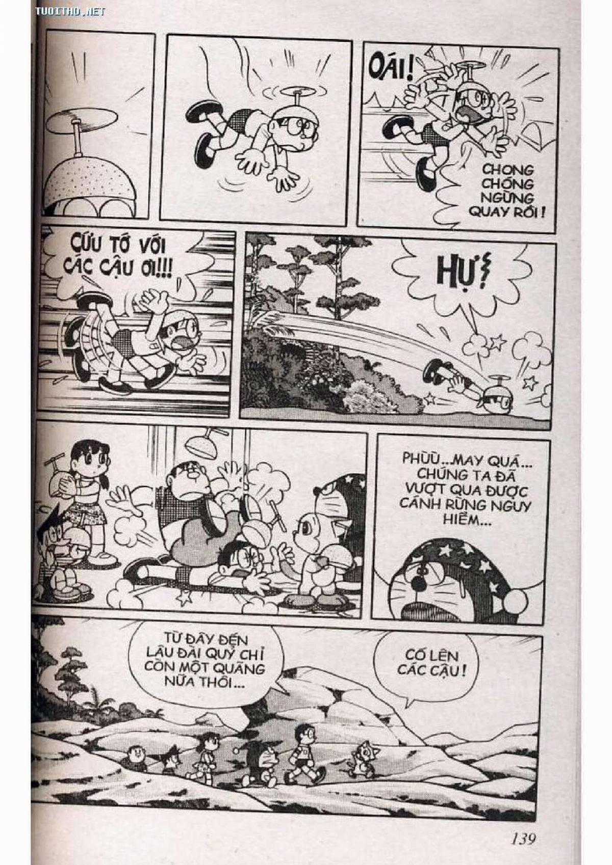 Doraemon Truyện Dài Tập 5: Nobita Lạc Vào Xứ Quỷ Chapter 5 trang 139