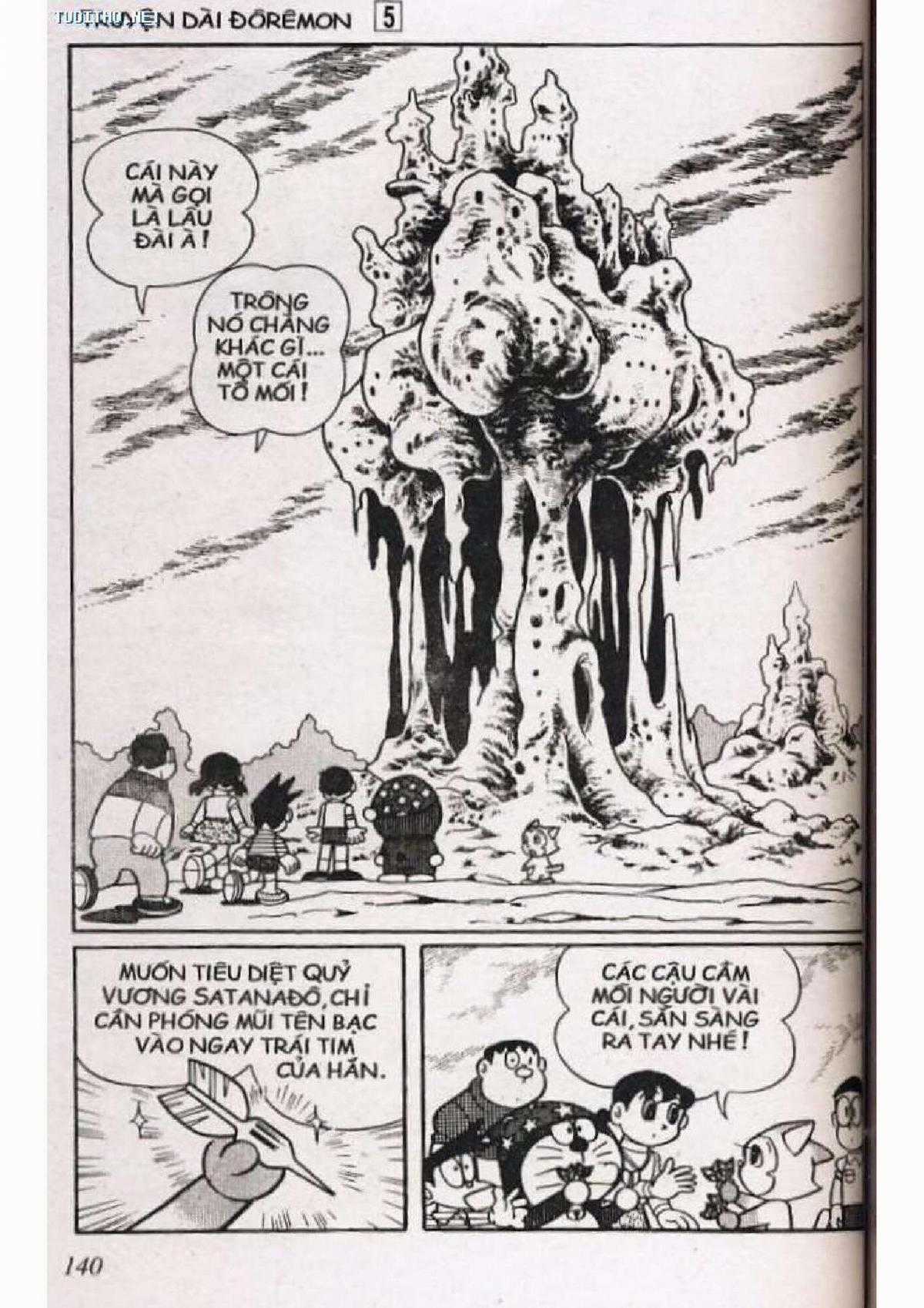 Doraemon Truyện Dài Tập 5: Nobita Lạc Vào Xứ Quỷ Chapter 5 trang 140