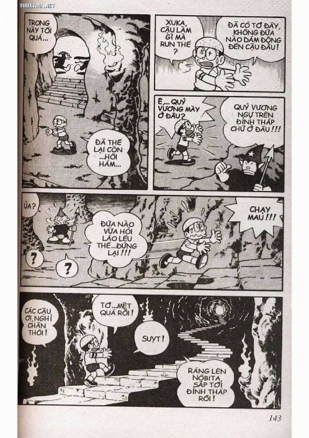 Doraemon Truyện Dài Tập 5: Nobita Lạc Vào Xứ Quỷ Chapter 5 trang 143