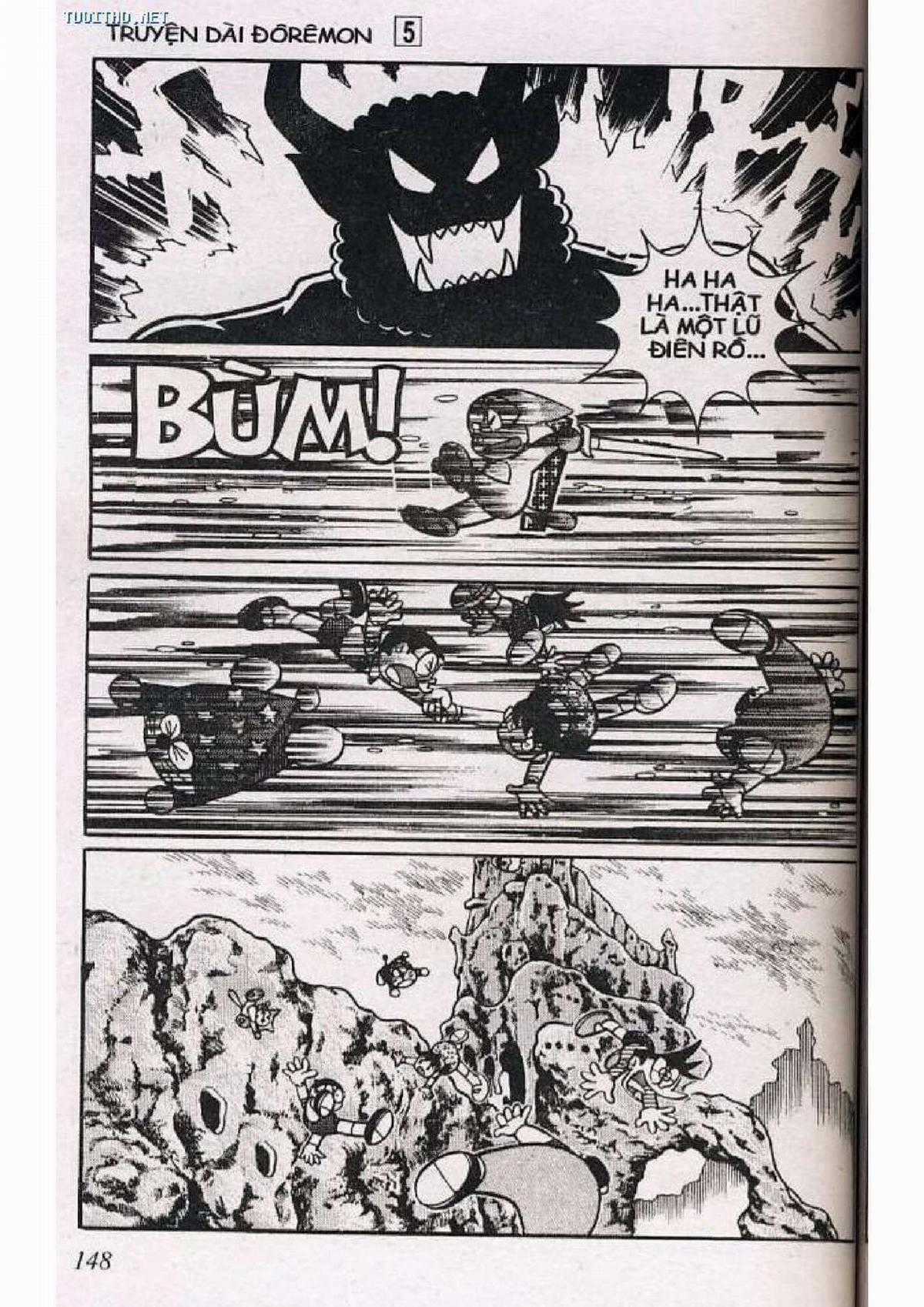 Doraemon Truyện Dài Tập 5: Nobita Lạc Vào Xứ Quỷ Chapter 5 trang 148