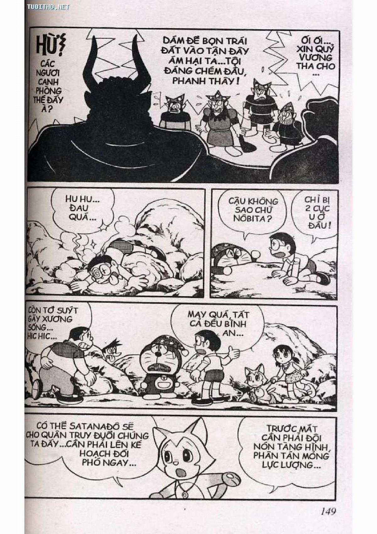 Doraemon Truyện Dài Tập 5: Nobita Lạc Vào Xứ Quỷ Chapter 5 trang 149