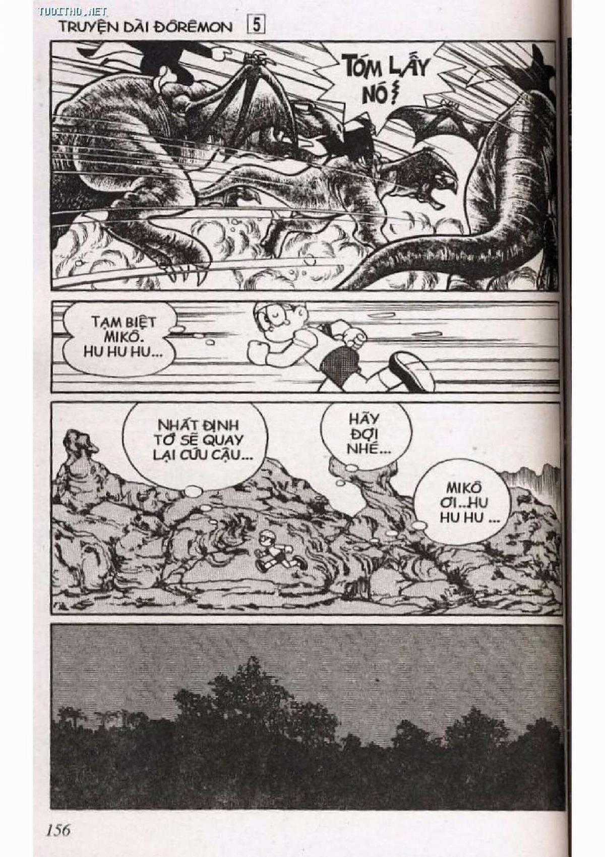 Doraemon Truyện Dài Tập 5: Nobita Lạc Vào Xứ Quỷ Chapter 5 trang 156