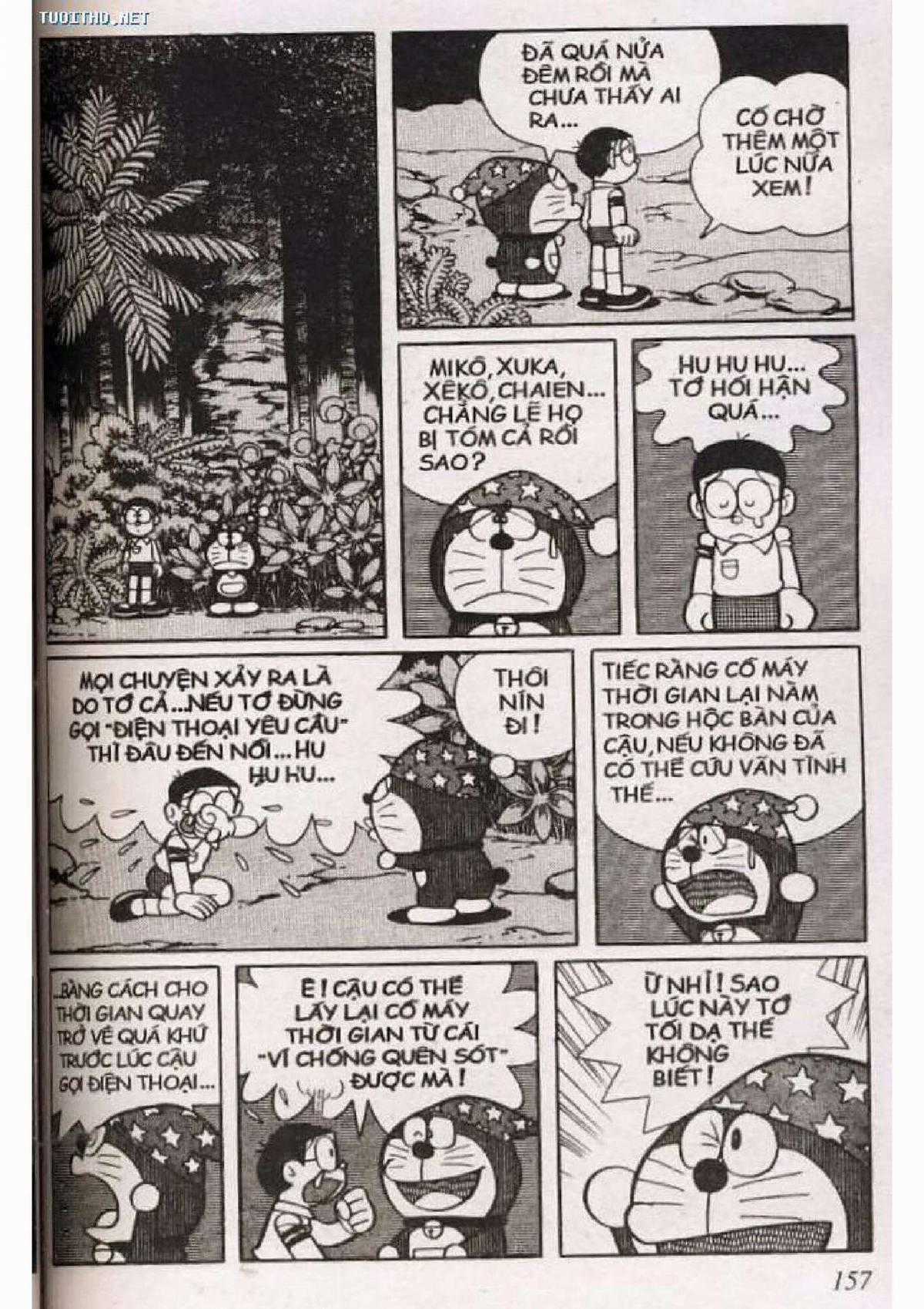Doraemon Truyện Dài Tập 5: Nobita Lạc Vào Xứ Quỷ Chapter 5 trang 157