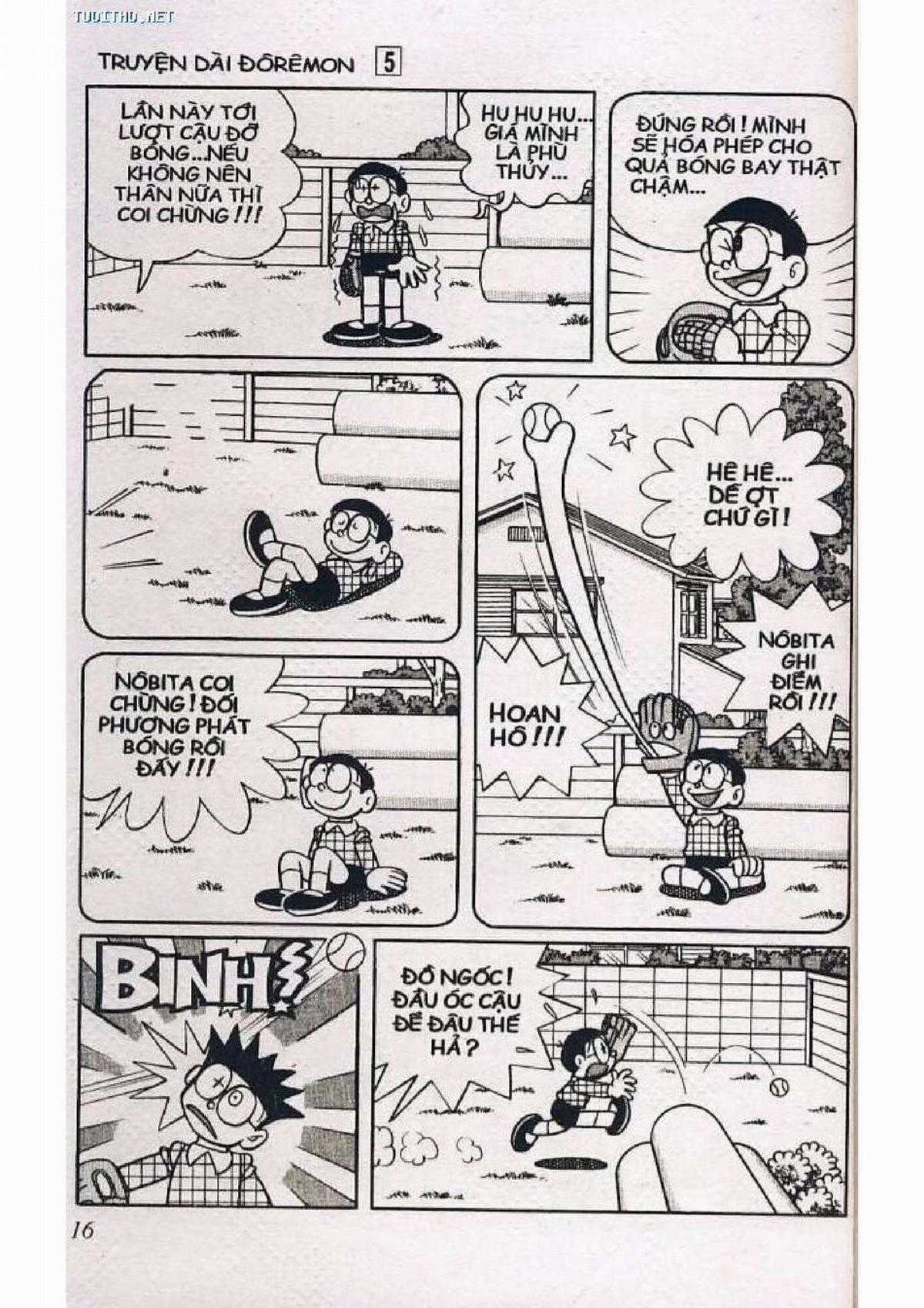 Doraemon Truyện Dài Tập 5: Nobita Lạc Vào Xứ Quỷ Chapter 5 trang 16