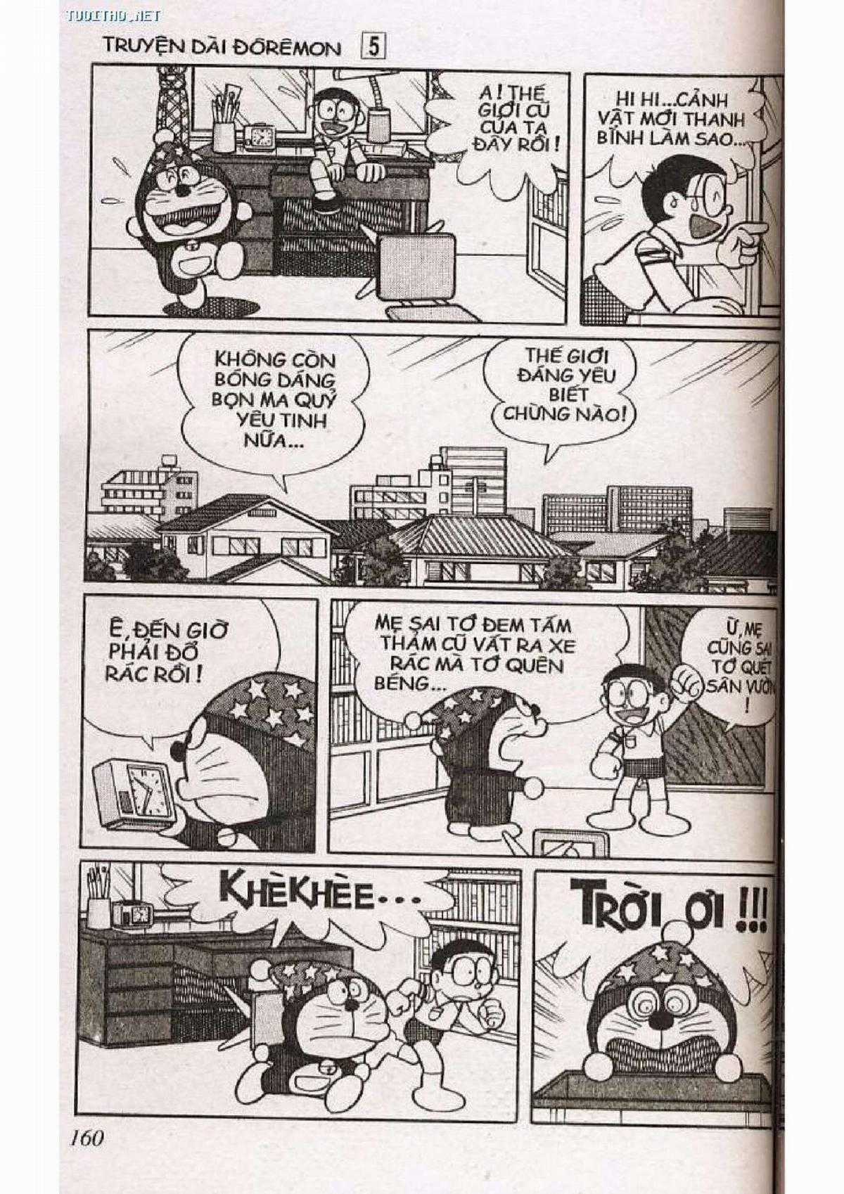 Doraemon Truyện Dài Tập 5: Nobita Lạc Vào Xứ Quỷ Chapter 5 trang 160