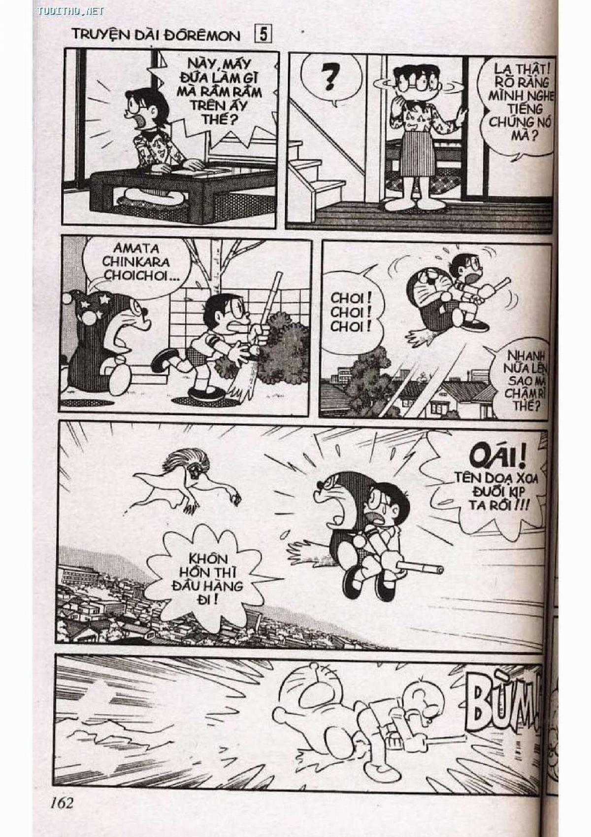 Doraemon Truyện Dài Tập 5: Nobita Lạc Vào Xứ Quỷ Chapter 5 trang 162