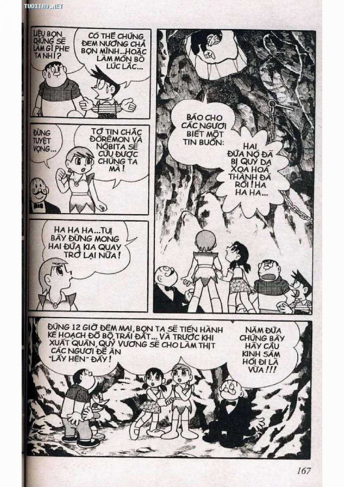 Doraemon Truyện Dài Tập 5: Nobita Lạc Vào Xứ Quỷ Chapter 5 trang 167