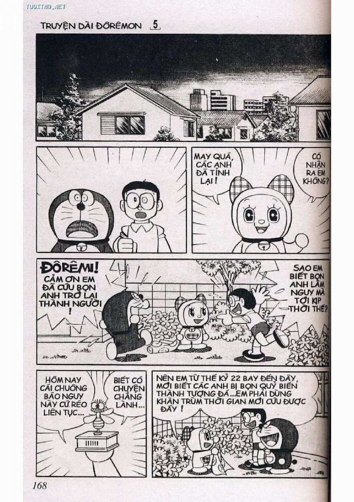 Doraemon Truyện Dài Tập 5: Nobita Lạc Vào Xứ Quỷ Chapter 5 trang 168