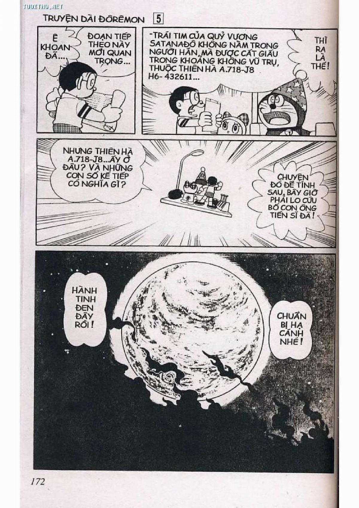 Doraemon Truyện Dài Tập 5: Nobita Lạc Vào Xứ Quỷ Chapter 5 trang 172