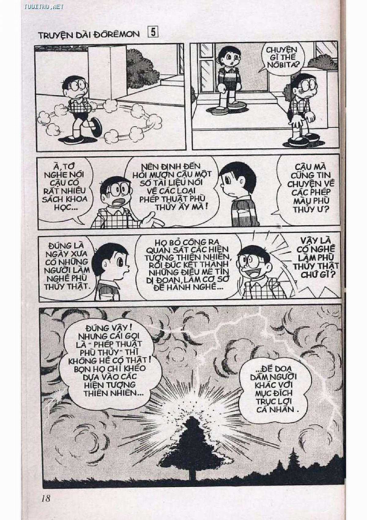 Doraemon Truyện Dài Tập 5: Nobita Lạc Vào Xứ Quỷ Chapter 5 trang 18