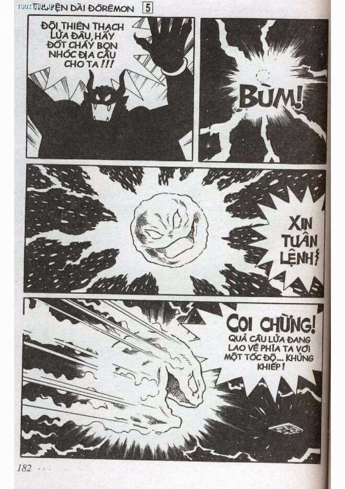 Doraemon Truyện Dài Tập 5: Nobita Lạc Vào Xứ Quỷ Chapter 5 trang 182
