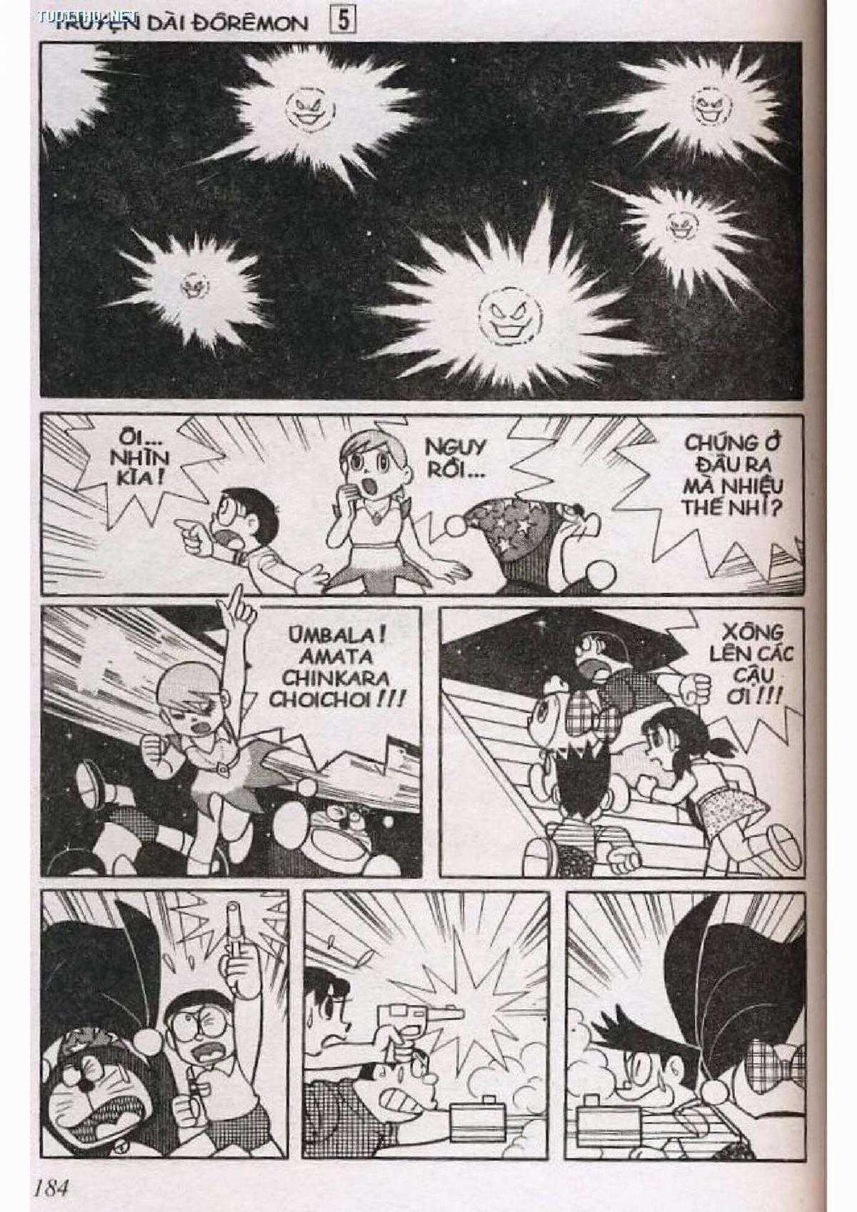 Doraemon Truyện Dài Tập 5: Nobita Lạc Vào Xứ Quỷ Chapter 5 trang 184
