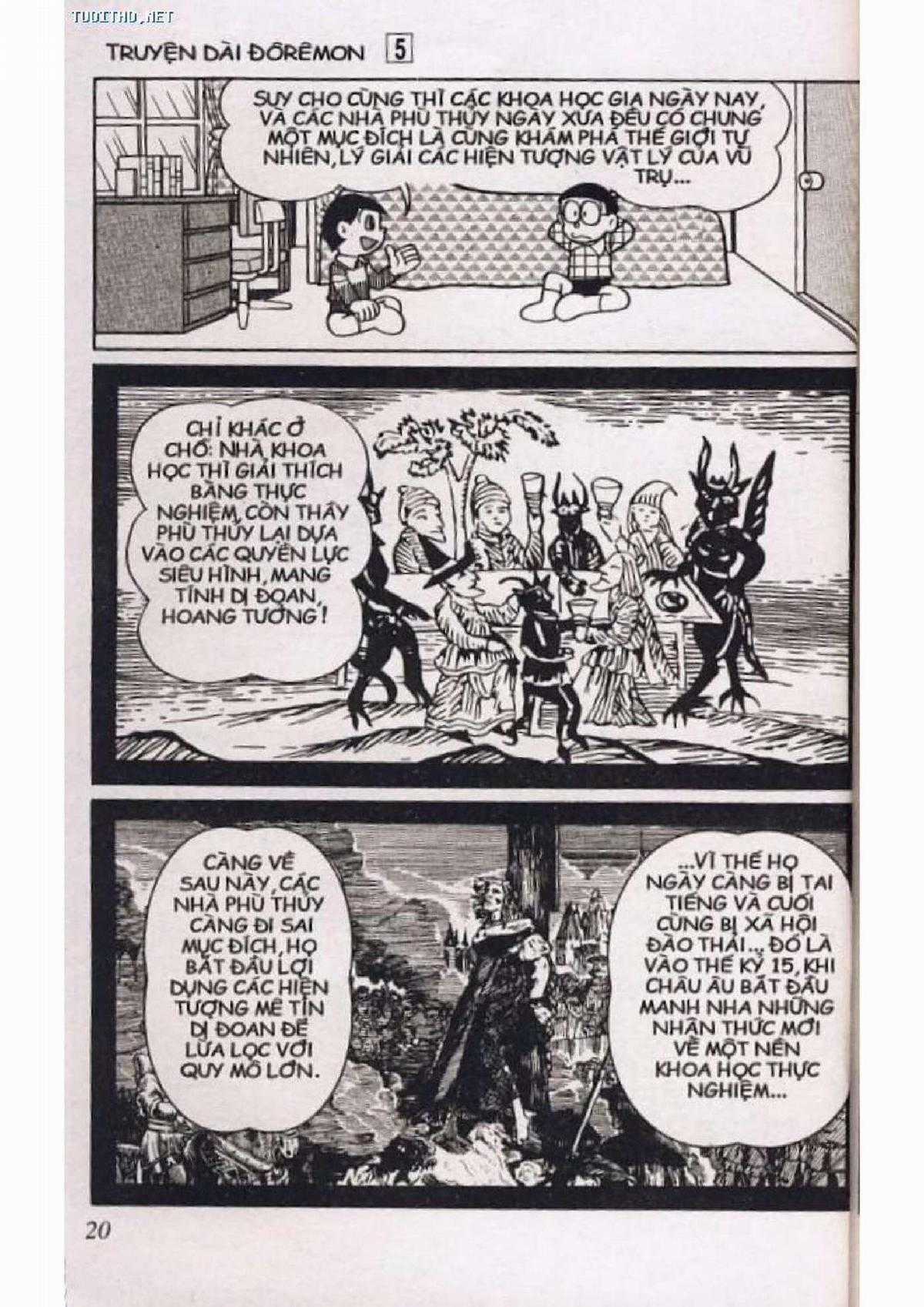 Doraemon Truyện Dài Tập 5: Nobita Lạc Vào Xứ Quỷ Chapter 5 trang 20