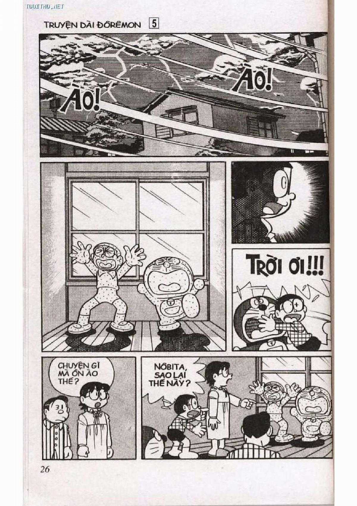 Doraemon Truyện Dài Tập 5: Nobita Lạc Vào Xứ Quỷ Chapter 5 trang 26