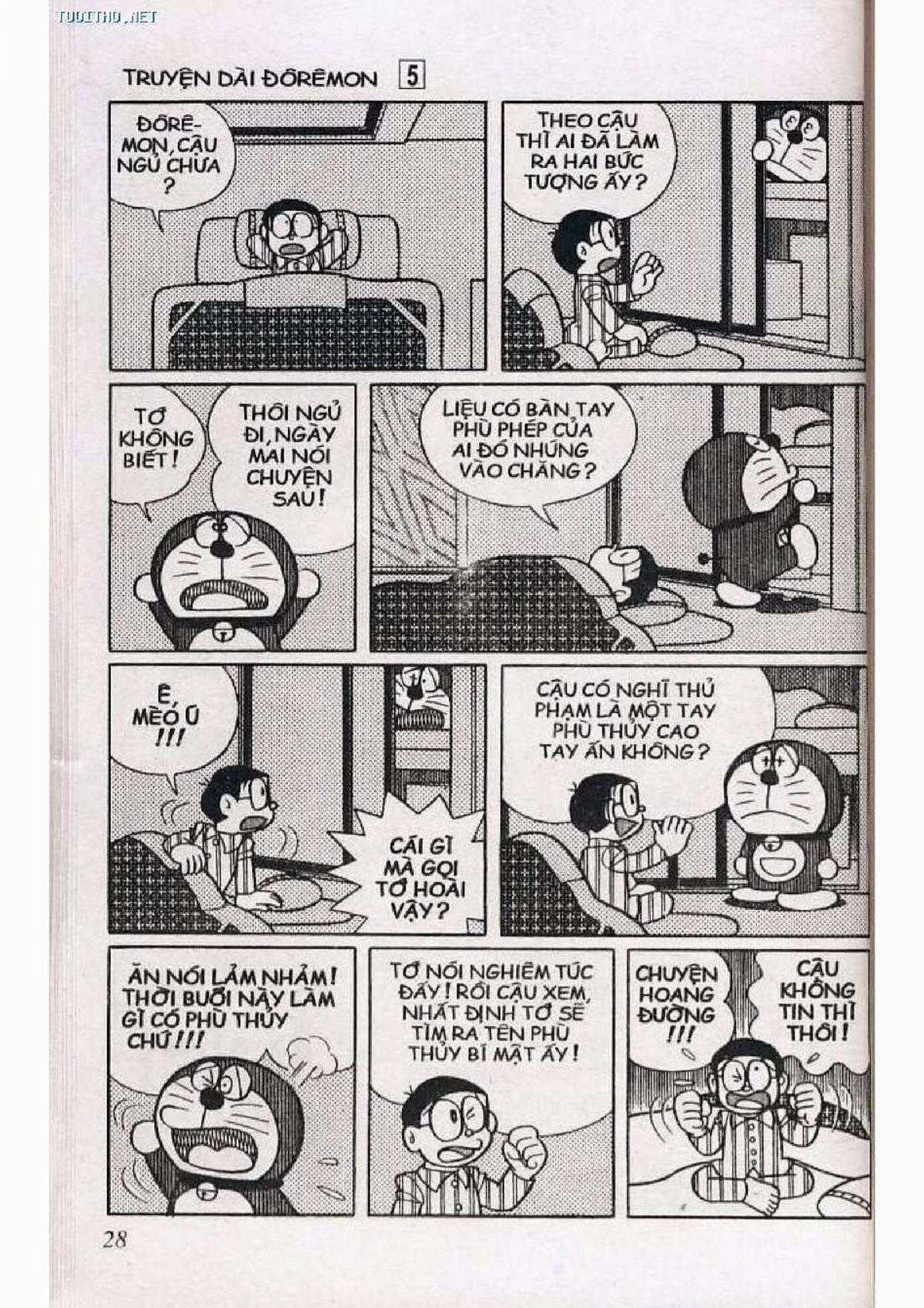 Doraemon Truyện Dài Tập 5: Nobita Lạc Vào Xứ Quỷ Chapter 5 trang 28