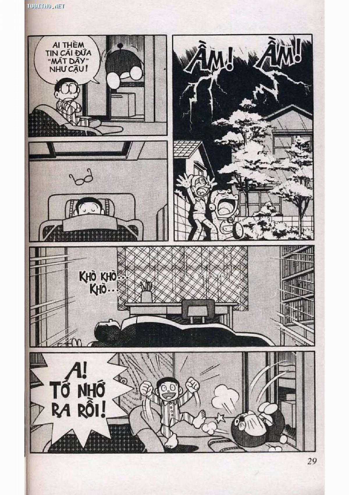 Doraemon Truyện Dài Tập 5: Nobita Lạc Vào Xứ Quỷ Chapter 5 trang 29
