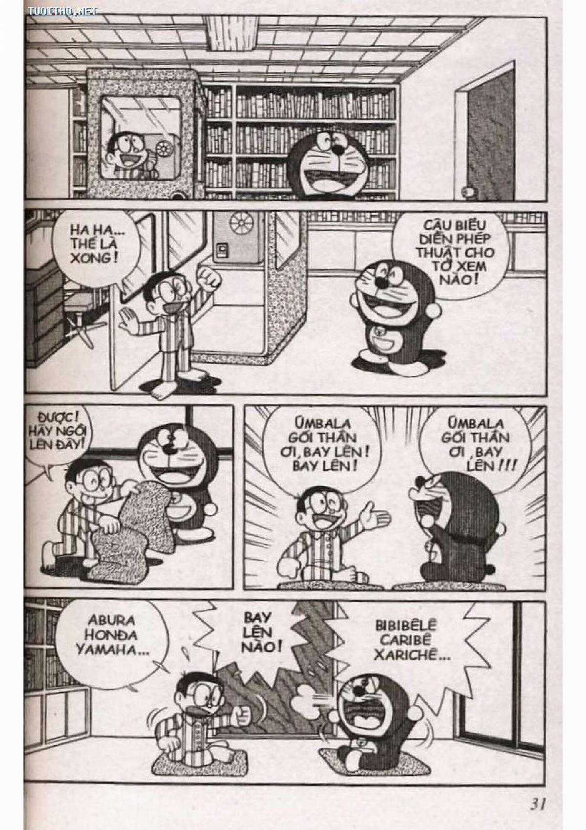 Doraemon Truyện Dài Tập 5: Nobita Lạc Vào Xứ Quỷ Chapter 5 trang 31