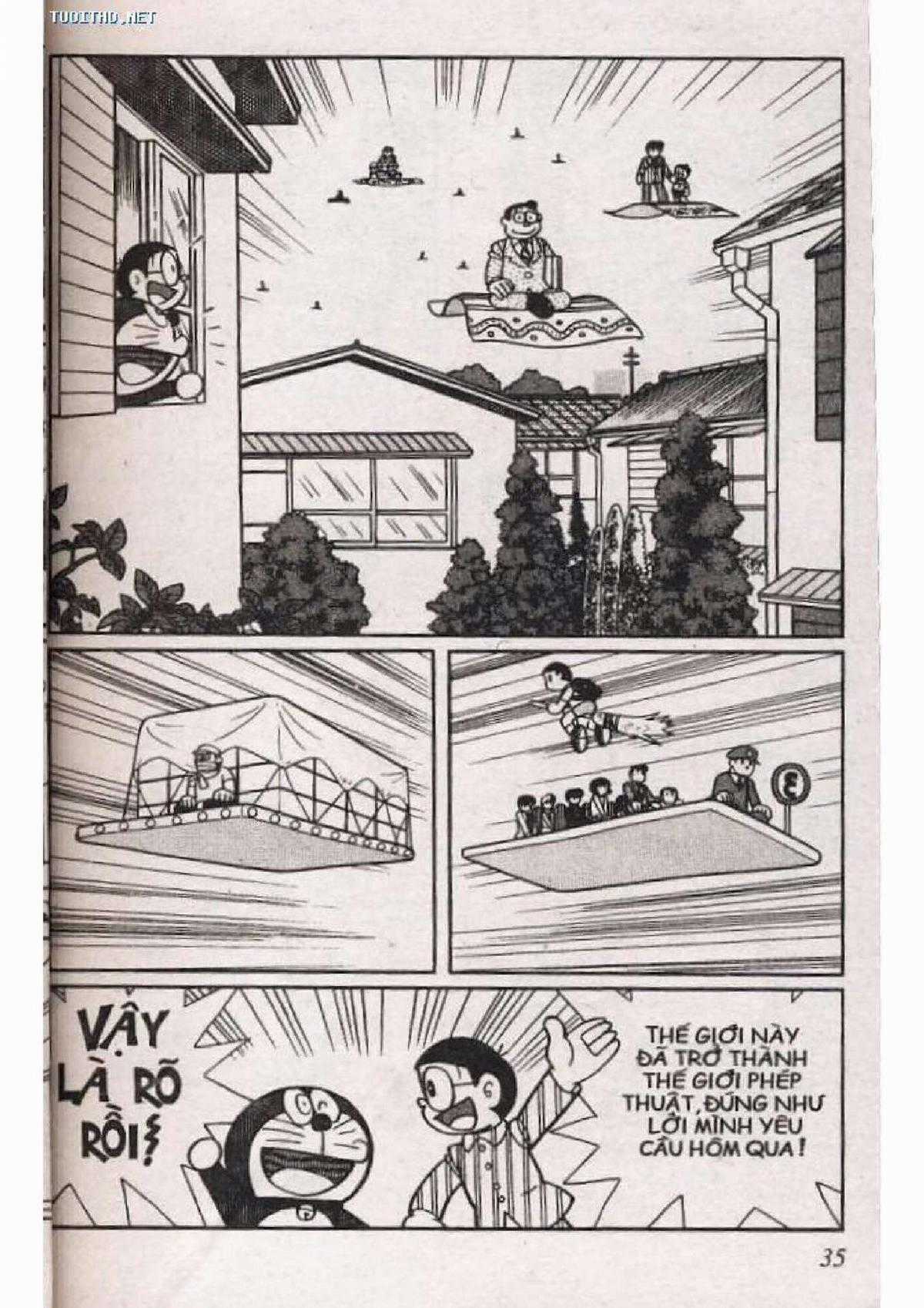 Doraemon Truyện Dài Tập 5: Nobita Lạc Vào Xứ Quỷ Chapter 5 trang 35