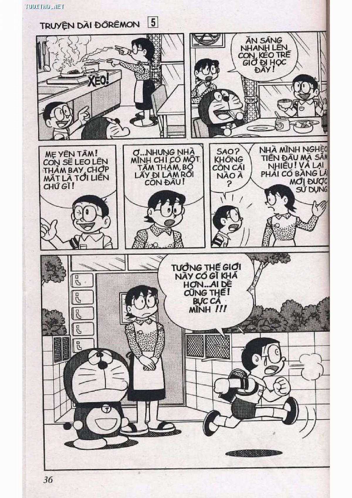 Doraemon Truyện Dài Tập 5: Nobita Lạc Vào Xứ Quỷ Chapter 5 trang 36