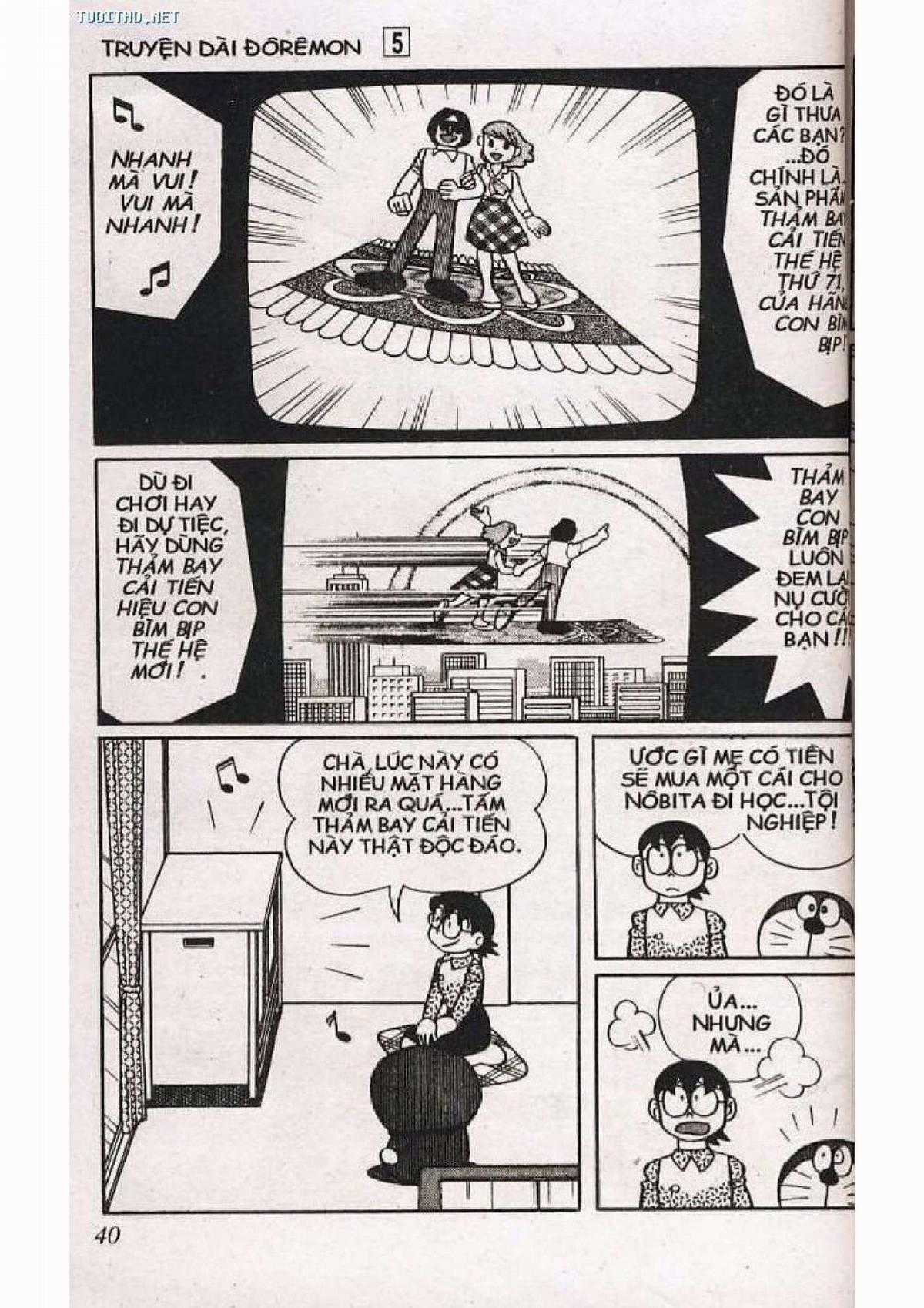 Doraemon Truyện Dài Tập 5: Nobita Lạc Vào Xứ Quỷ Chapter 5 trang 40