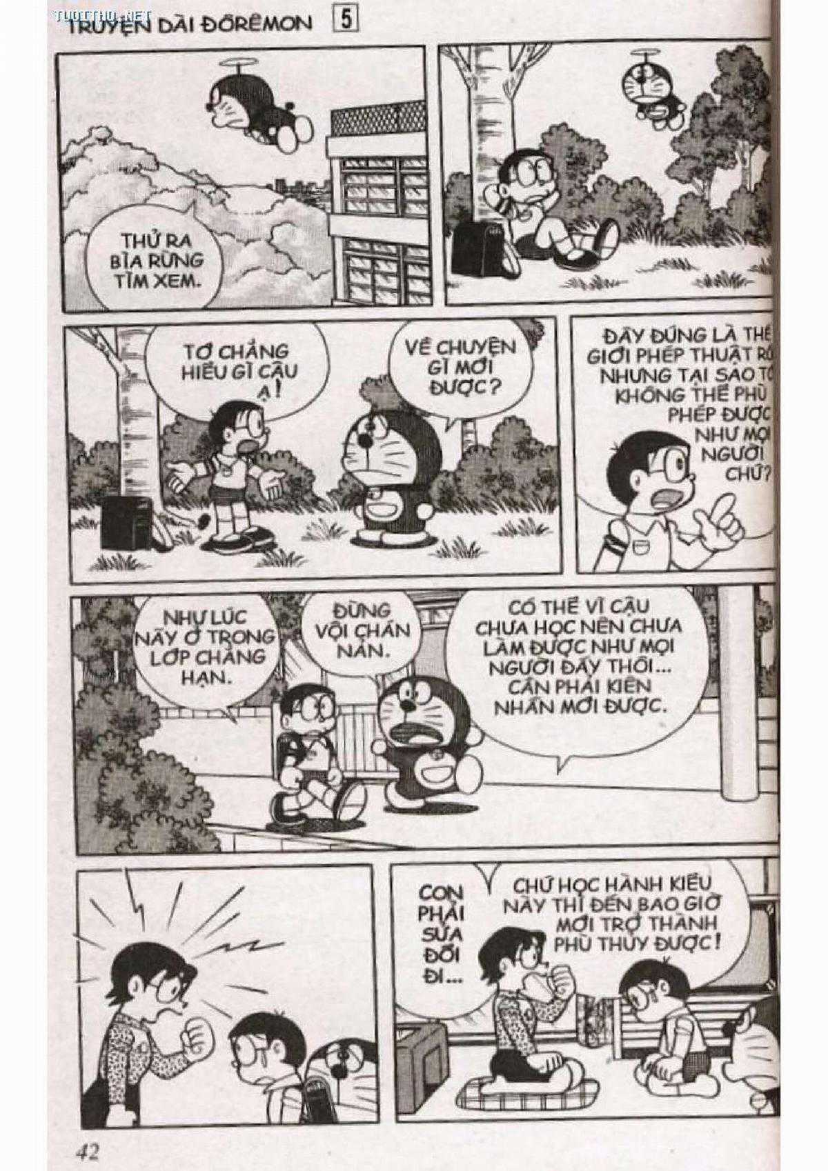 Doraemon Truyện Dài Tập 5: Nobita Lạc Vào Xứ Quỷ Chapter 5 trang 42