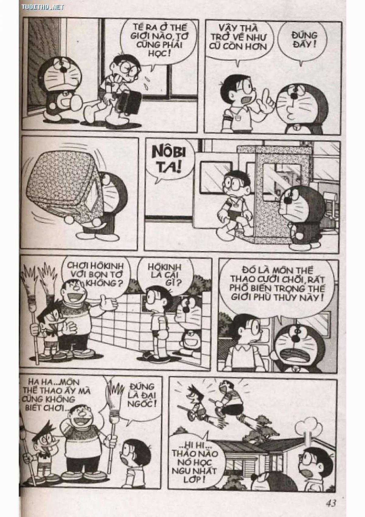 Doraemon Truyện Dài Tập 5: Nobita Lạc Vào Xứ Quỷ Chapter 5 trang 43