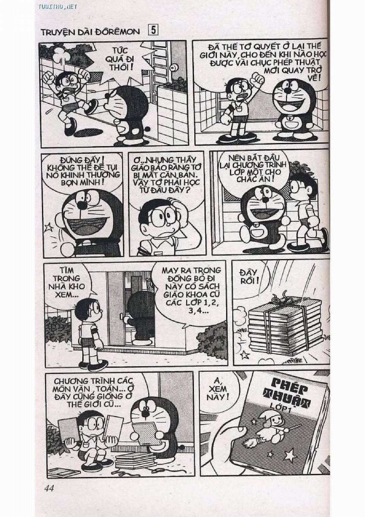 Doraemon Truyện Dài Tập 5: Nobita Lạc Vào Xứ Quỷ Chapter 5 trang 44