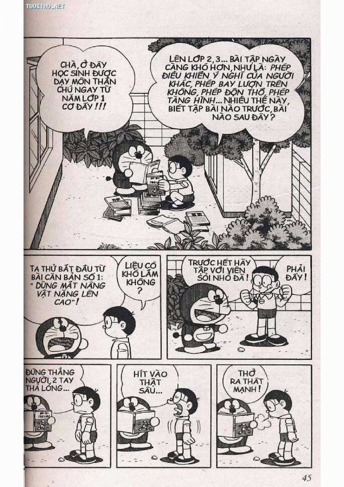 Doraemon Truyện Dài Tập 5: Nobita Lạc Vào Xứ Quỷ Chapter 5 trang 45