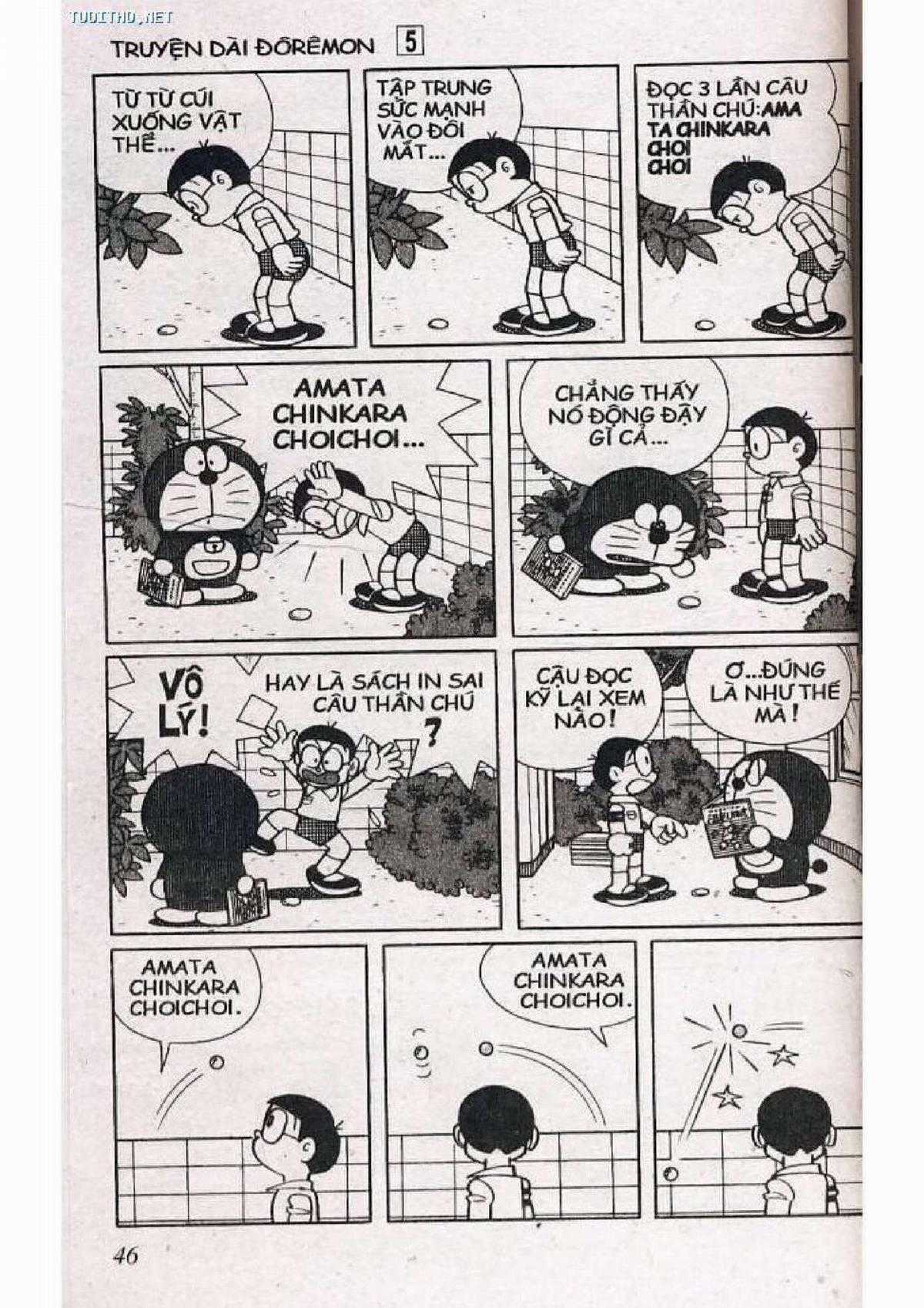 Doraemon Truyện Dài Tập 5: Nobita Lạc Vào Xứ Quỷ Chapter 5 trang 46