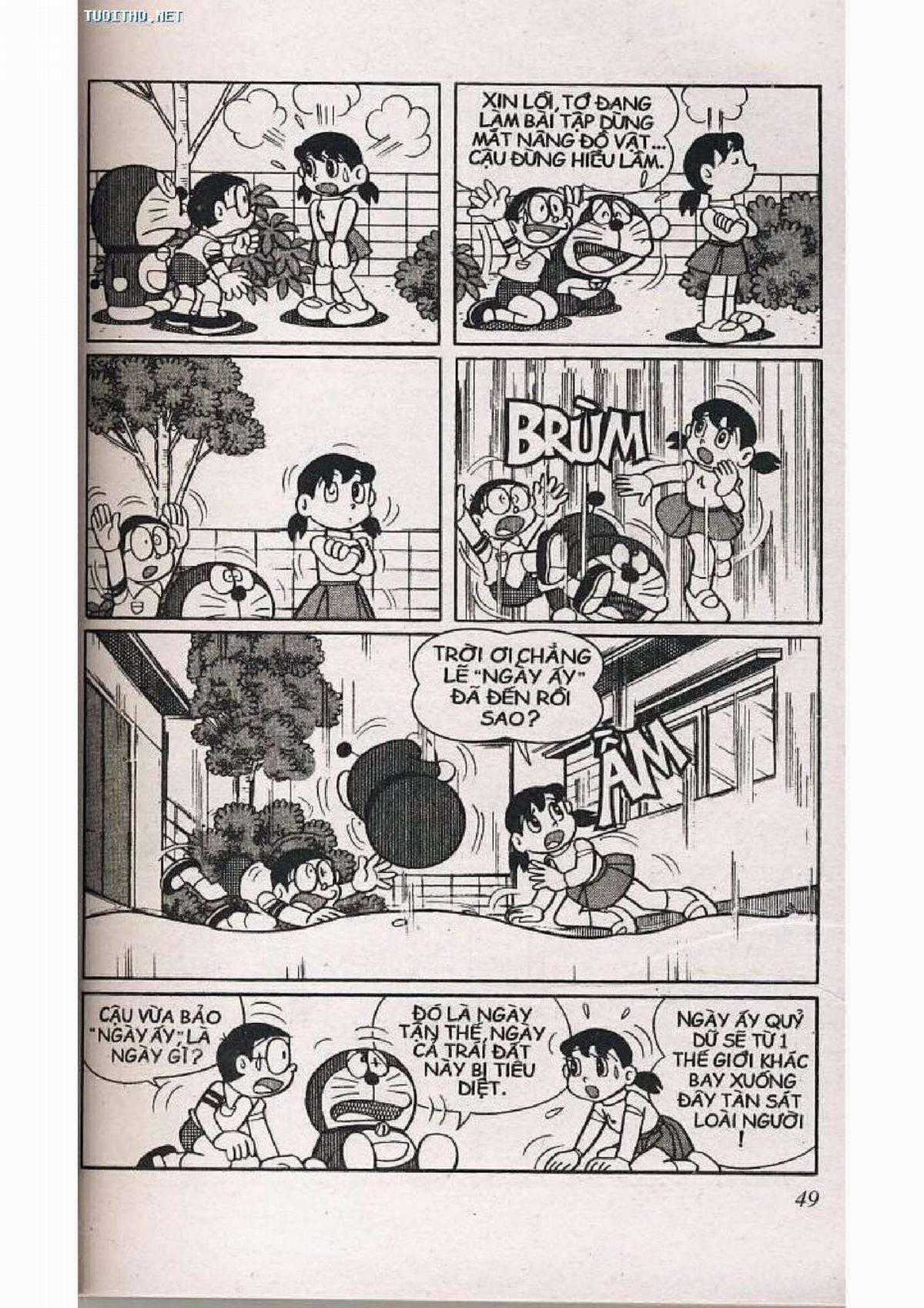 Doraemon Truyện Dài Tập 5: Nobita Lạc Vào Xứ Quỷ Chapter 5 trang 49