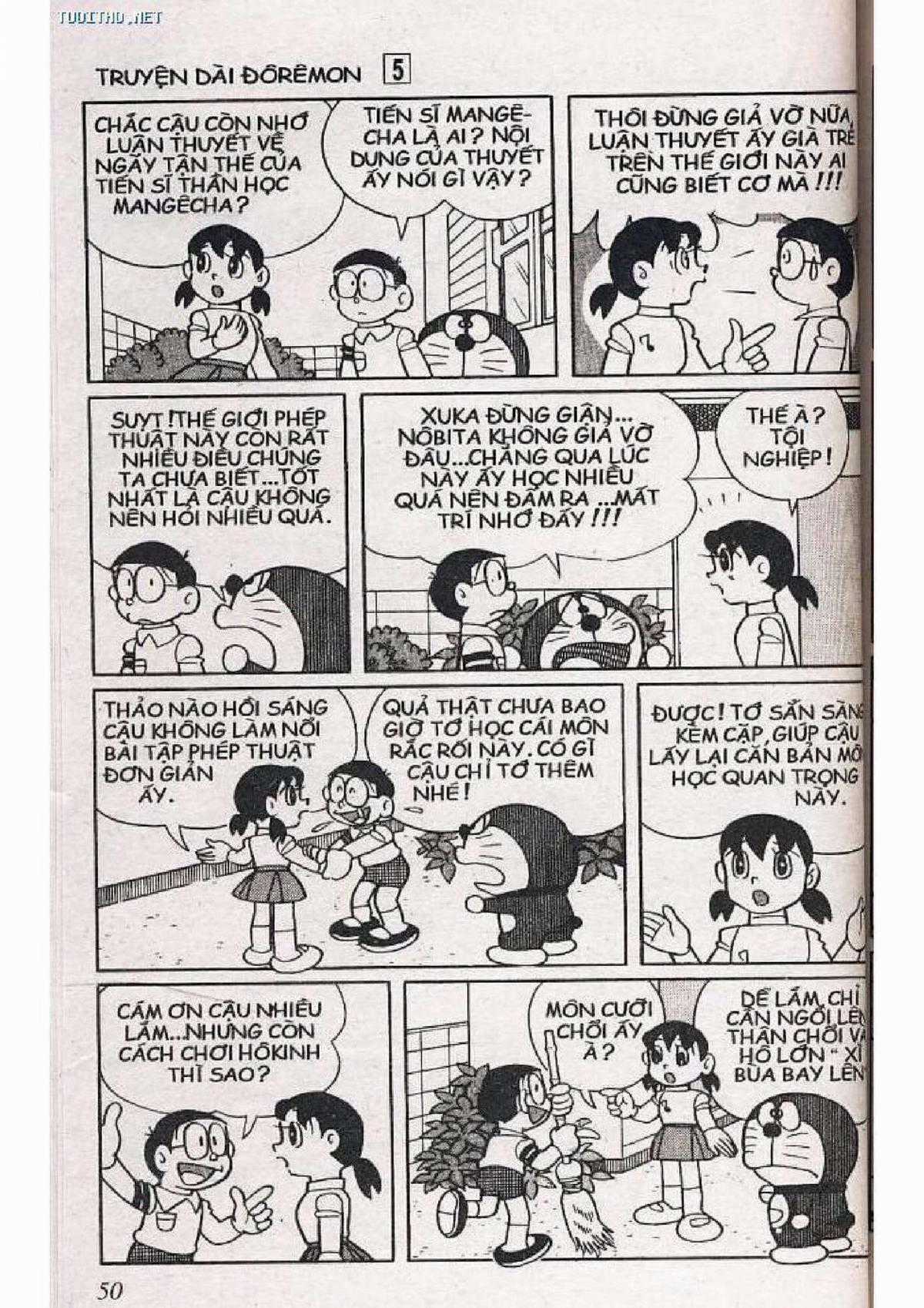 Doraemon Truyện Dài Tập 5: Nobita Lạc Vào Xứ Quỷ Chapter 5 trang 50