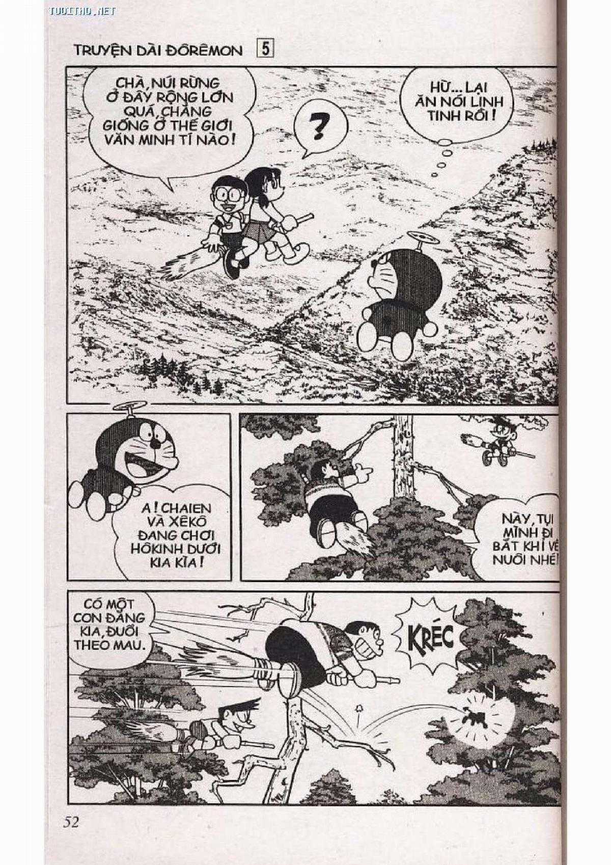 Doraemon Truyện Dài Tập 5: Nobita Lạc Vào Xứ Quỷ Chapter 5 trang 52