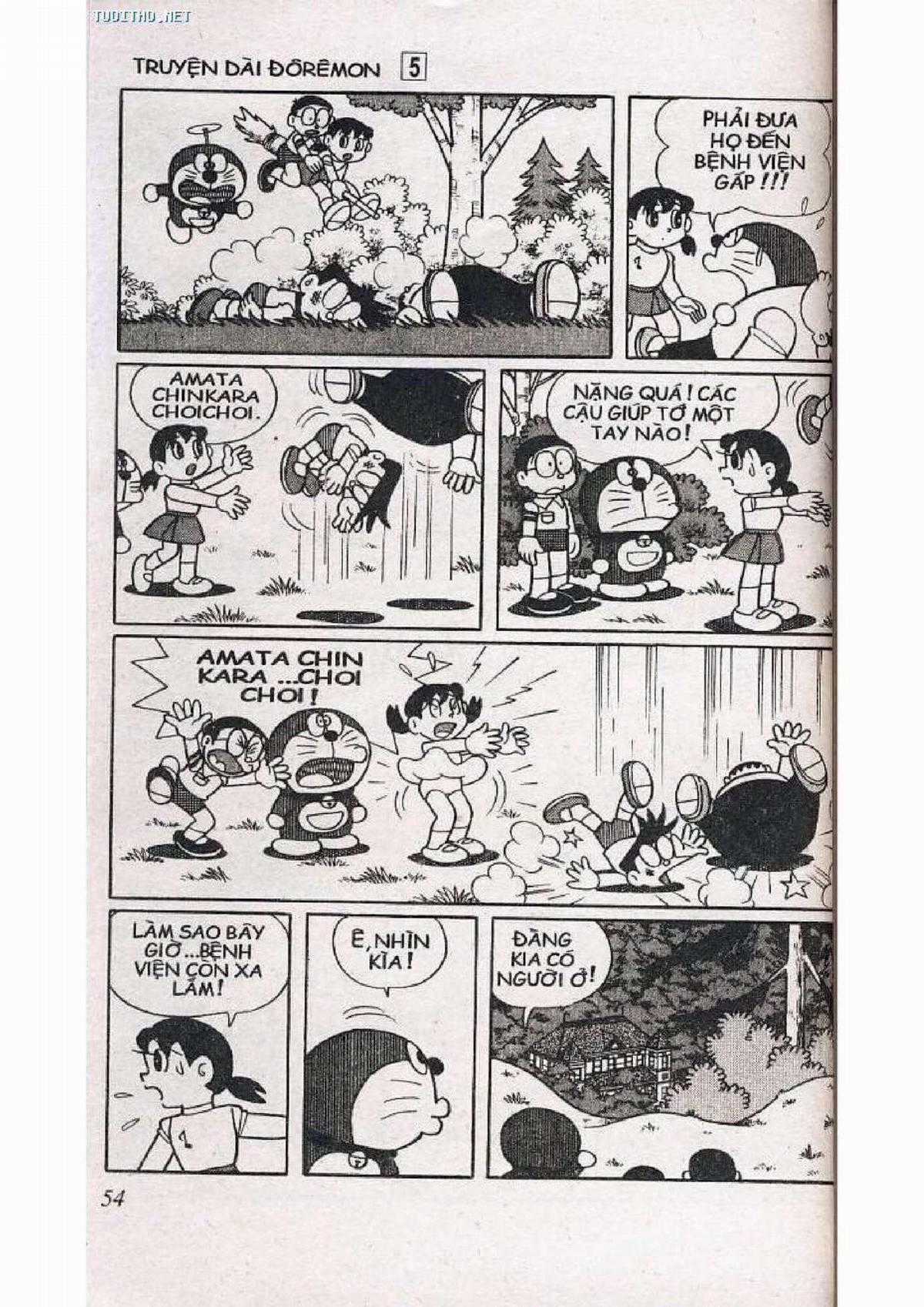 Doraemon Truyện Dài Tập 5: Nobita Lạc Vào Xứ Quỷ Chapter 5 trang 54