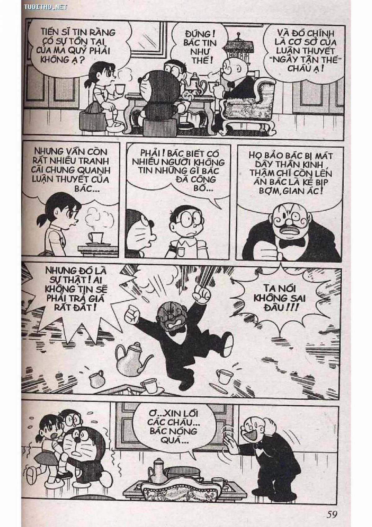 Doraemon Truyện Dài Tập 5: Nobita Lạc Vào Xứ Quỷ Chapter 5 trang 59
