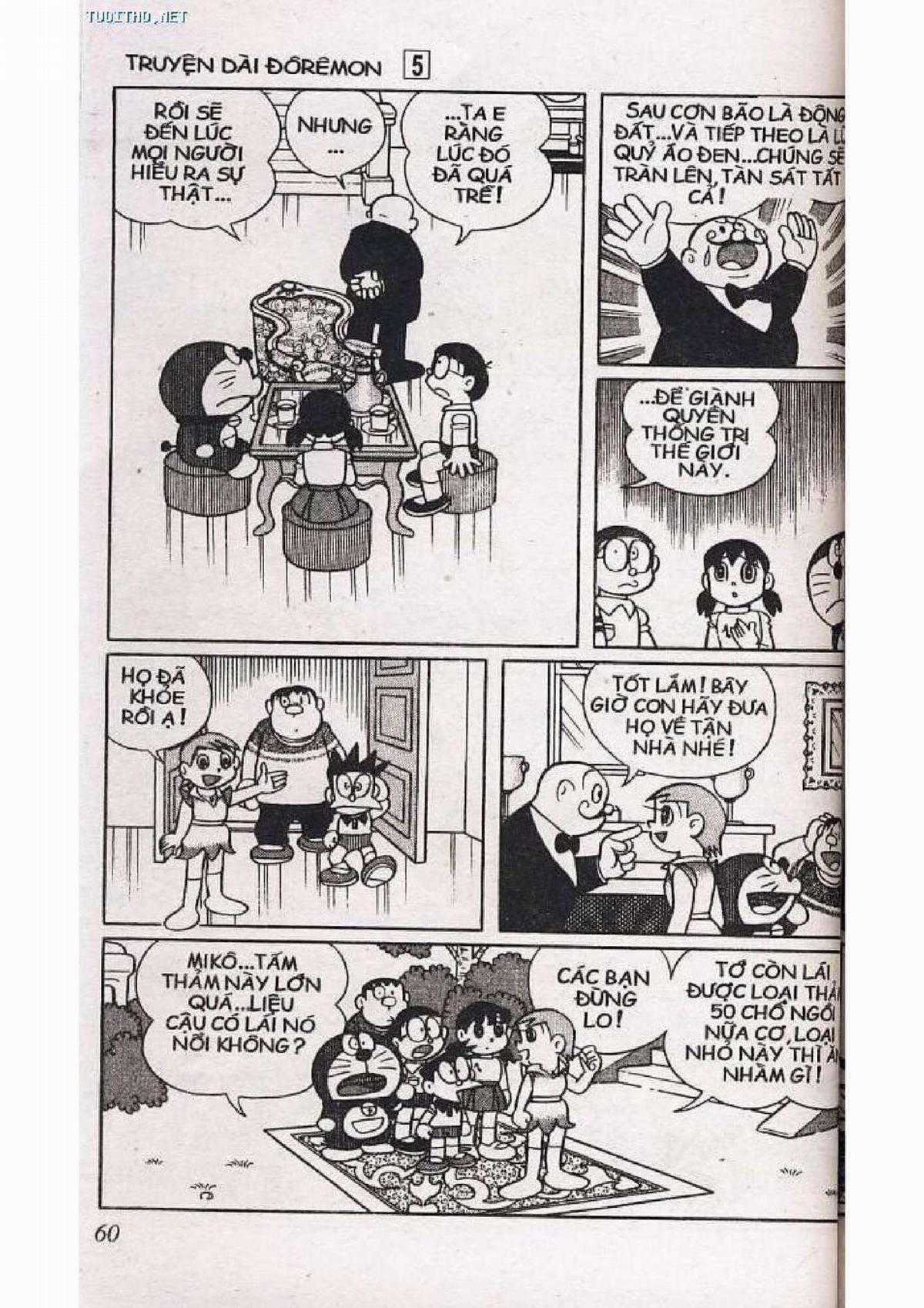 Doraemon Truyện Dài Tập 5: Nobita Lạc Vào Xứ Quỷ Chapter 5 trang 60