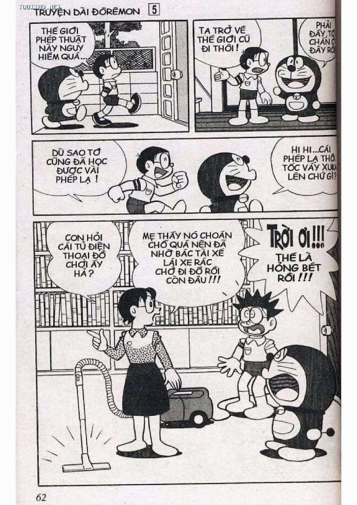 Doraemon Truyện Dài Tập 5: Nobita Lạc Vào Xứ Quỷ Chapter 5 trang 62