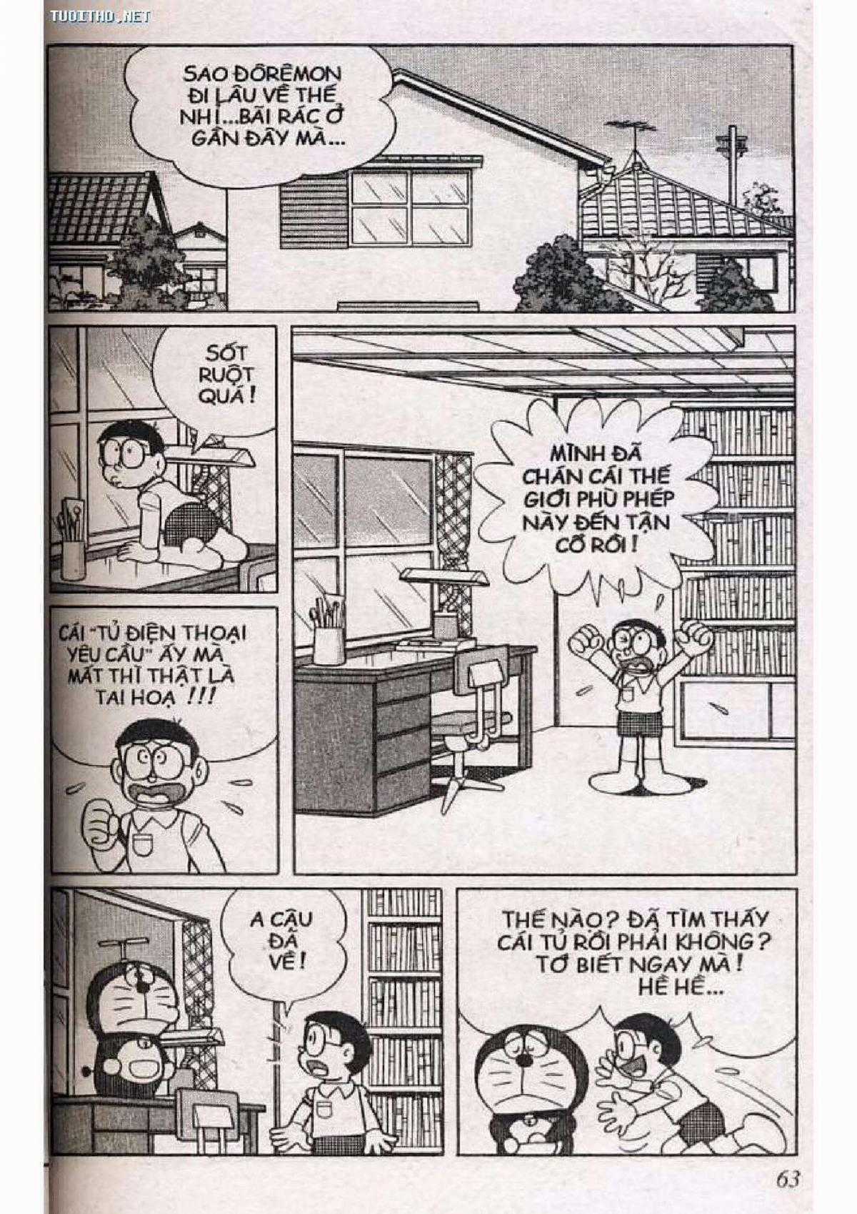 Doraemon Truyện Dài Tập 5: Nobita Lạc Vào Xứ Quỷ Chapter 5 trang 63