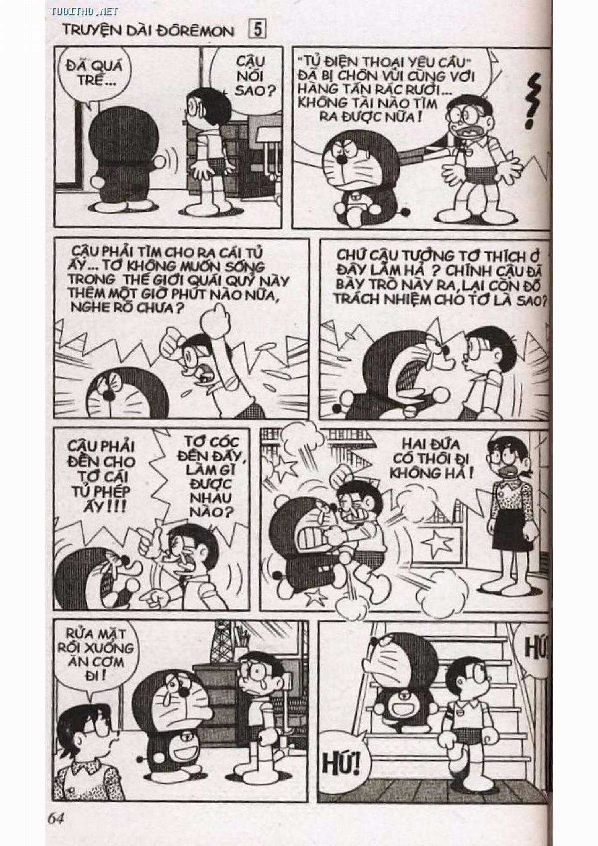 Doraemon Truyện Dài Tập 5: Nobita Lạc Vào Xứ Quỷ Chapter 5 trang 64