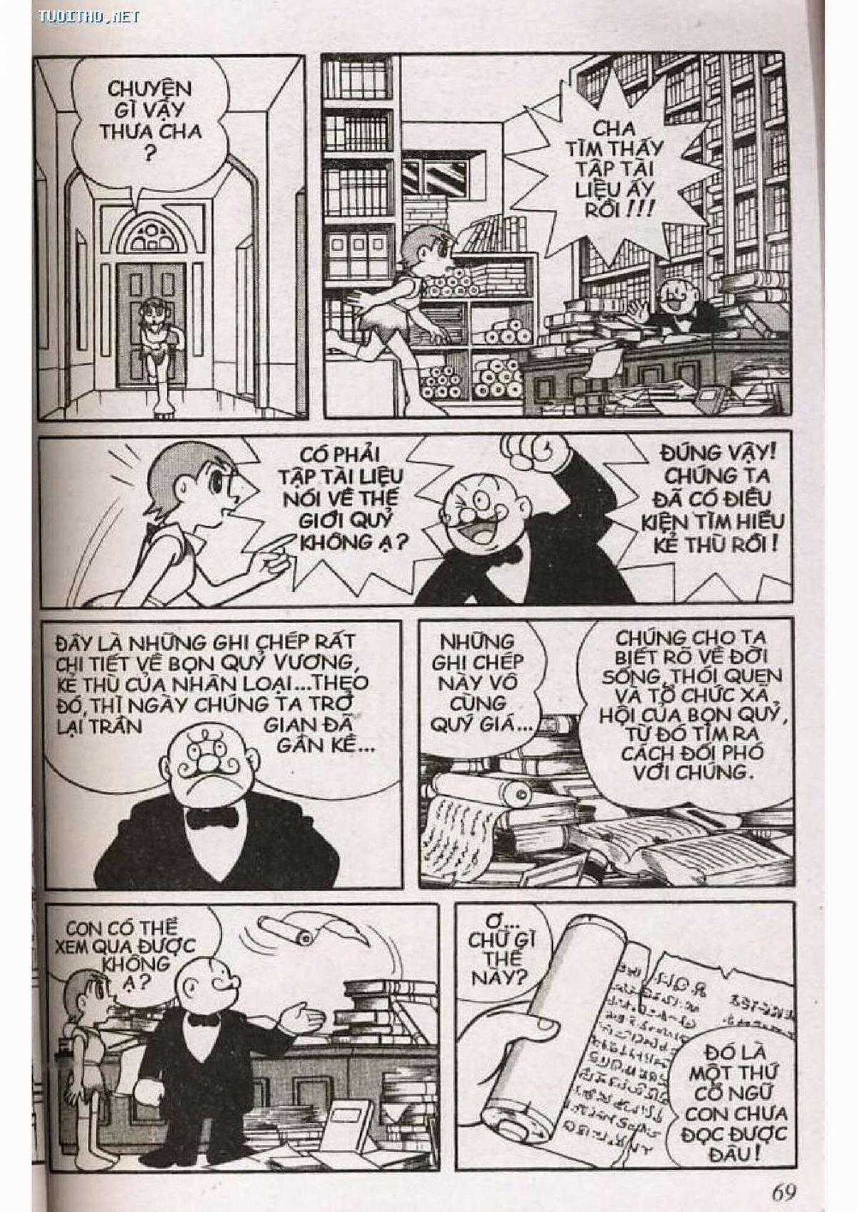 Doraemon Truyện Dài Tập 5: Nobita Lạc Vào Xứ Quỷ Chapter 5 trang 69