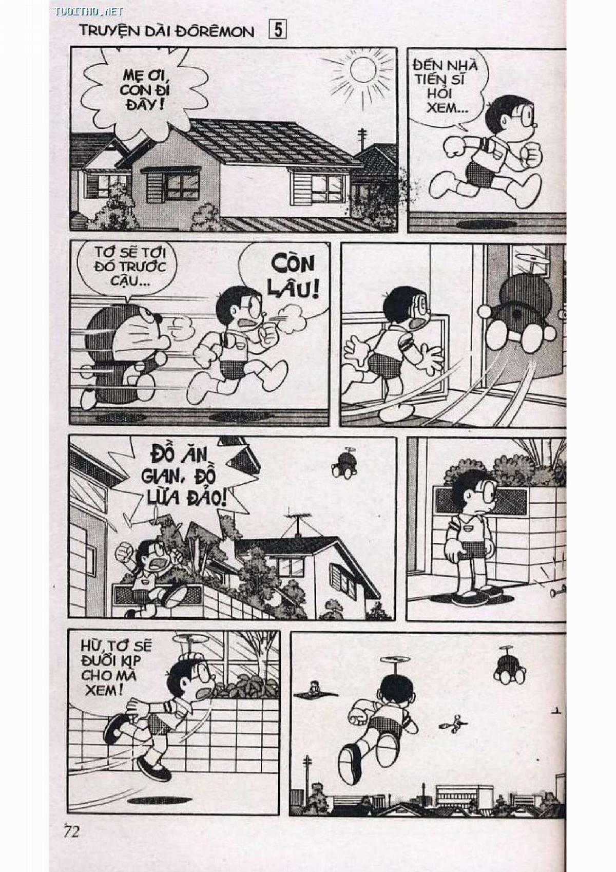 Doraemon Truyện Dài Tập 5: Nobita Lạc Vào Xứ Quỷ Chapter 5 trang 72