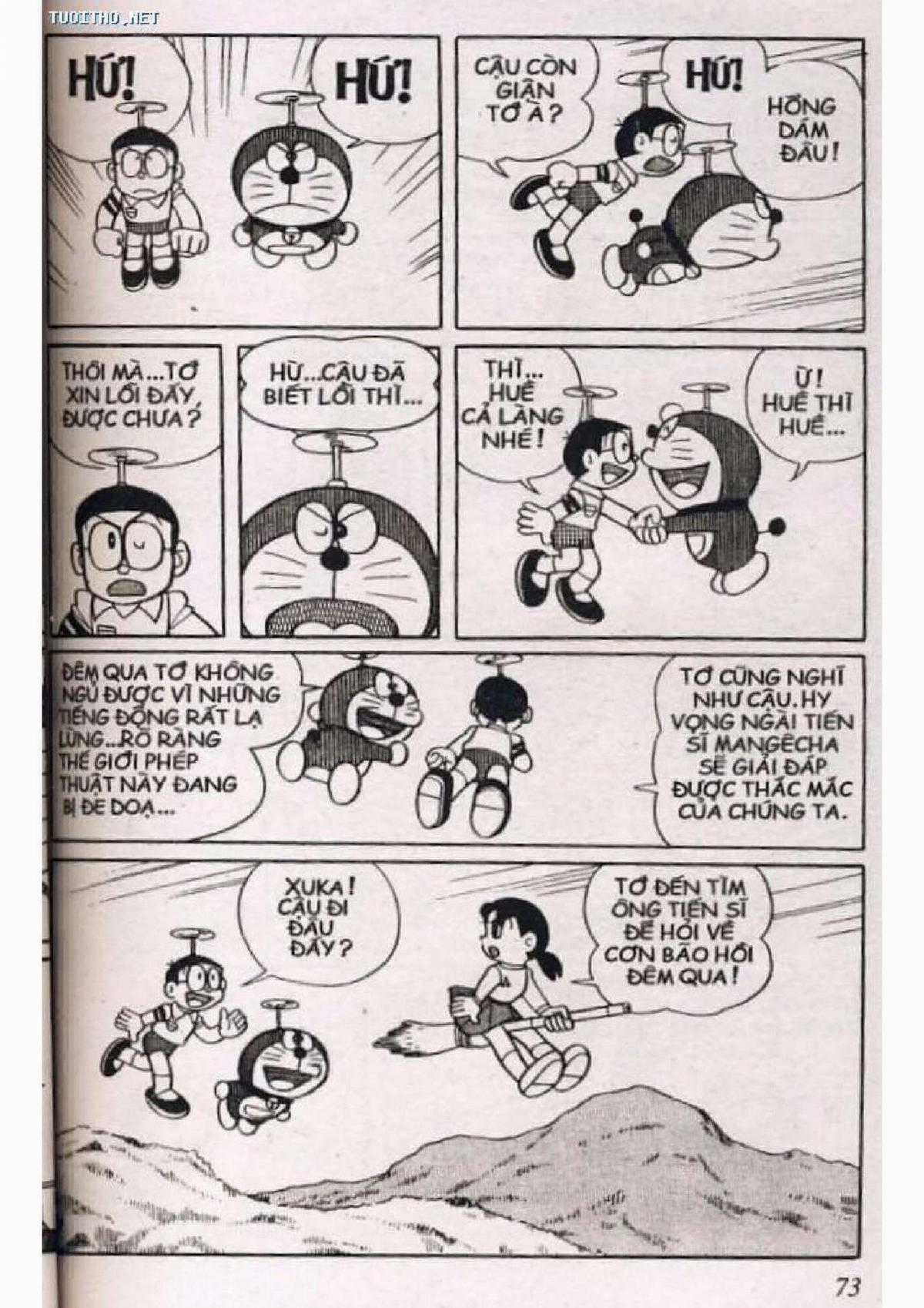 Doraemon Truyện Dài Tập 5: Nobita Lạc Vào Xứ Quỷ Chapter 5 trang 73