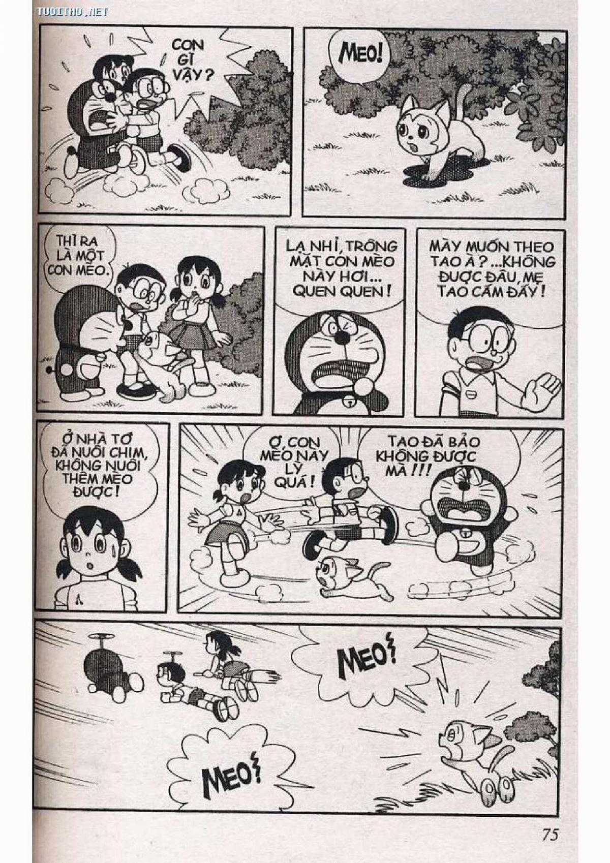 Doraemon Truyện Dài Tập 5: Nobita Lạc Vào Xứ Quỷ Chapter 5 trang 75