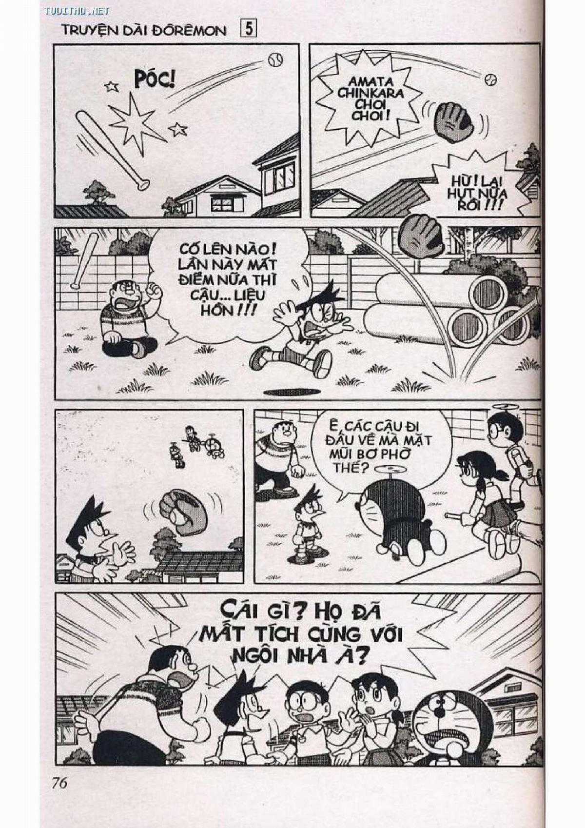 Doraemon Truyện Dài Tập 5: Nobita Lạc Vào Xứ Quỷ Chapter 5 trang 76