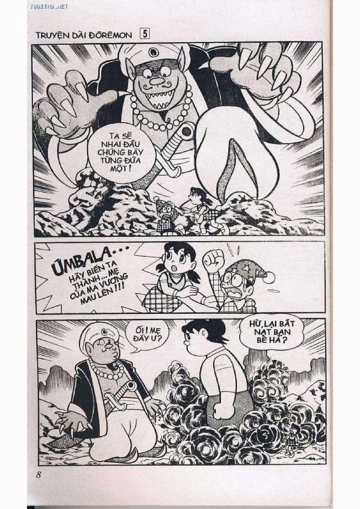 Doraemon Truyện Dài Tập 5: Nobita Lạc Vào Xứ Quỷ Chapter 5 trang 8