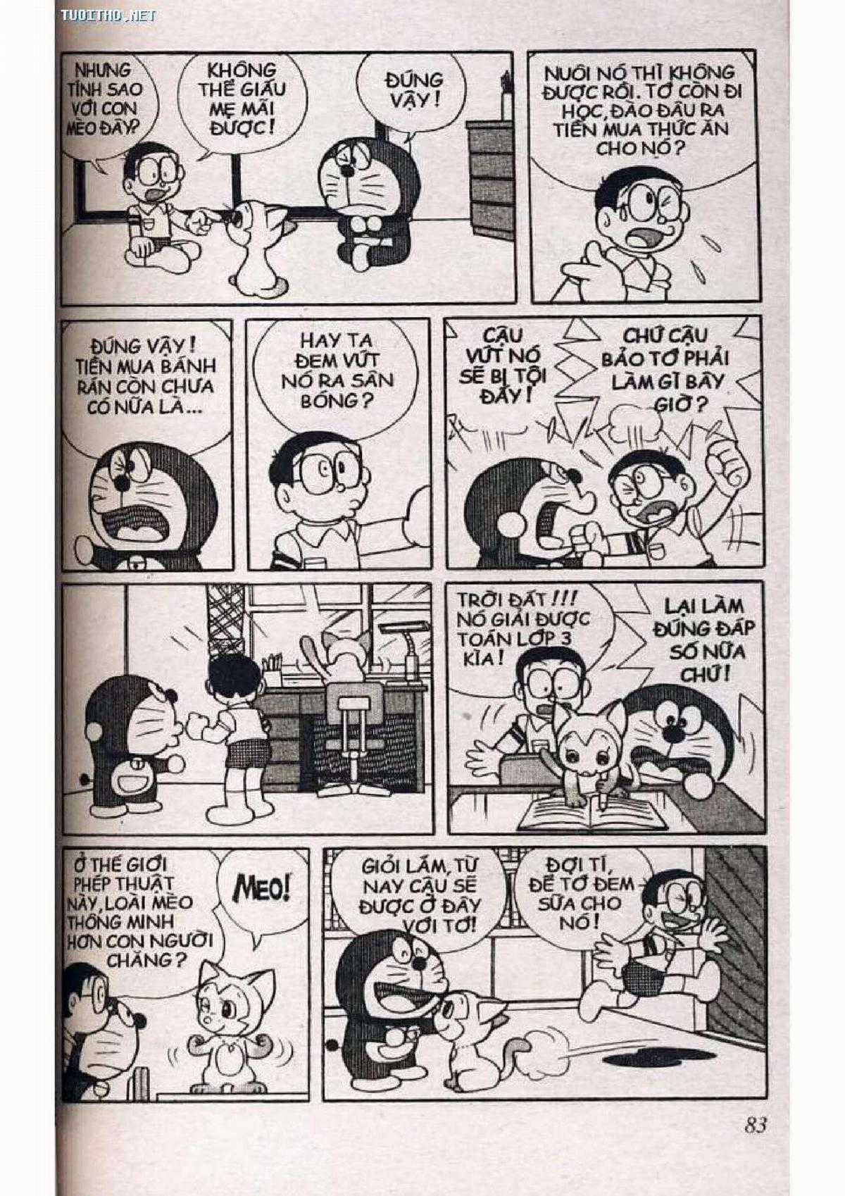 Doraemon Truyện Dài Tập 5: Nobita Lạc Vào Xứ Quỷ Chapter 5 trang 83