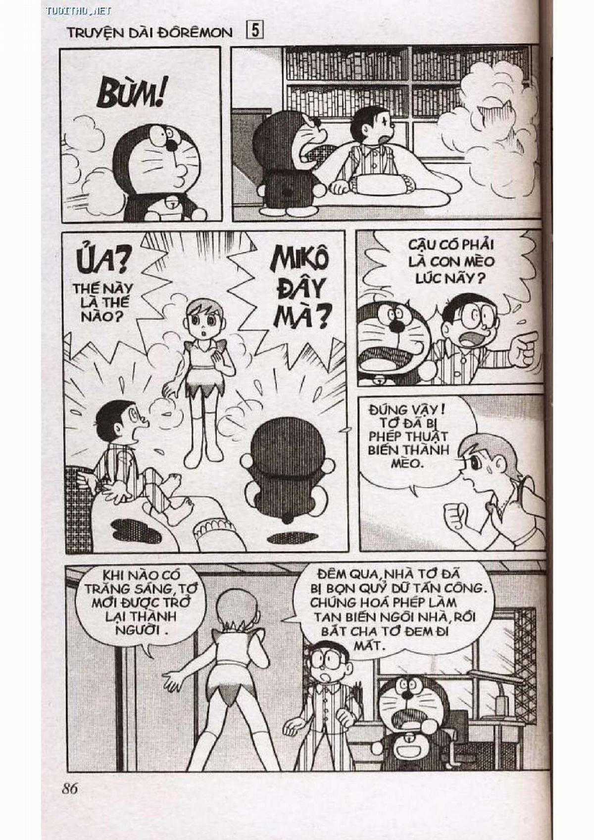 Doraemon Truyện Dài Tập 5: Nobita Lạc Vào Xứ Quỷ Chapter 5 trang 86