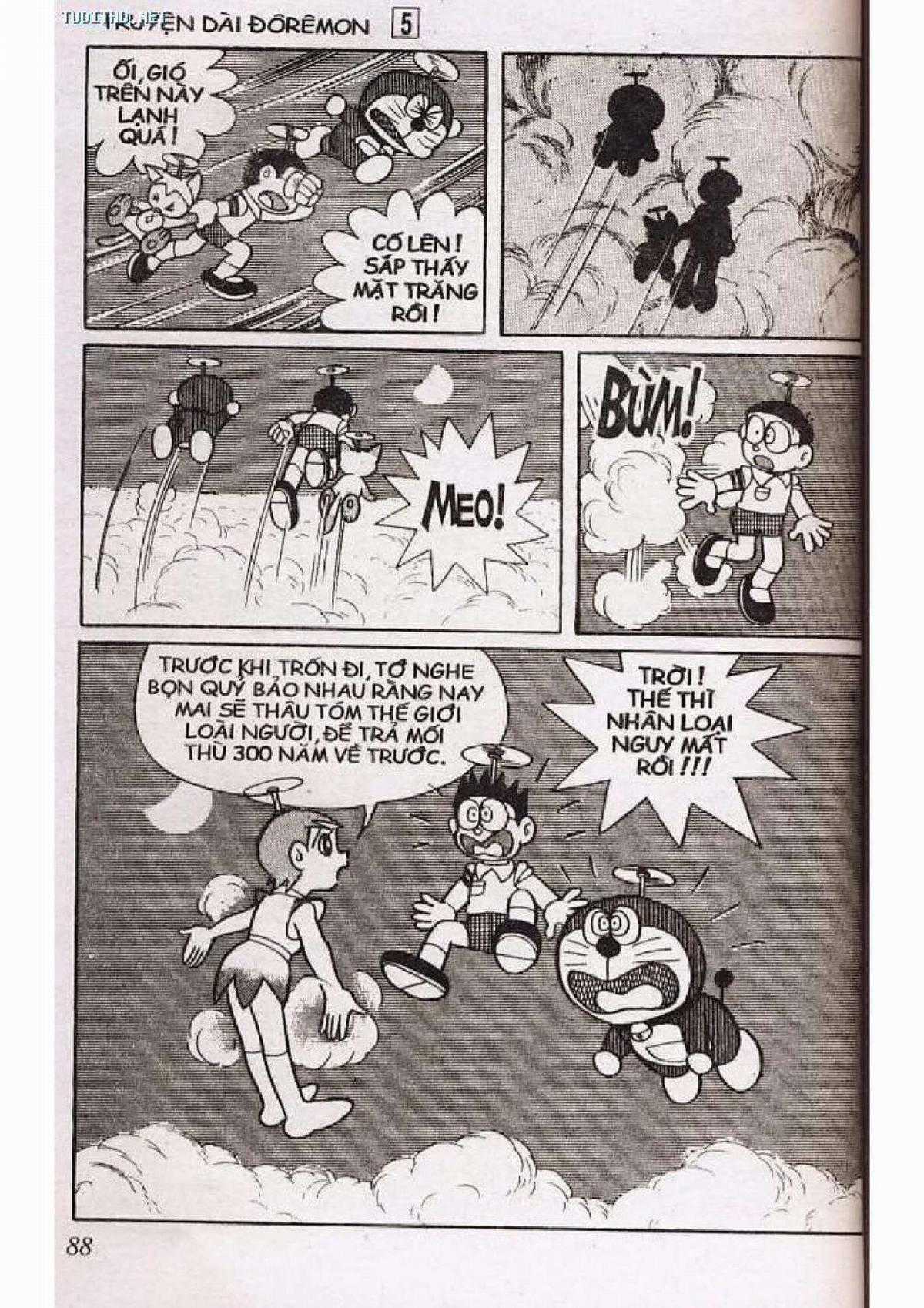 Doraemon Truyện Dài Tập 5: Nobita Lạc Vào Xứ Quỷ Chapter 5 trang 88