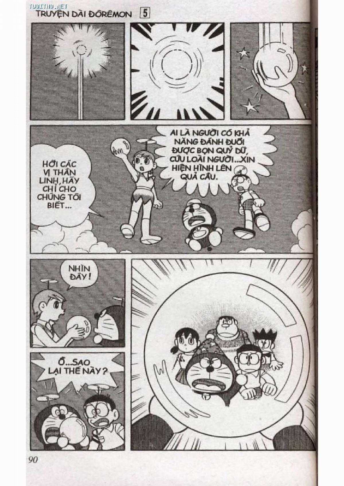 Doraemon Truyện Dài Tập 5: Nobita Lạc Vào Xứ Quỷ Chapter 5 trang 90